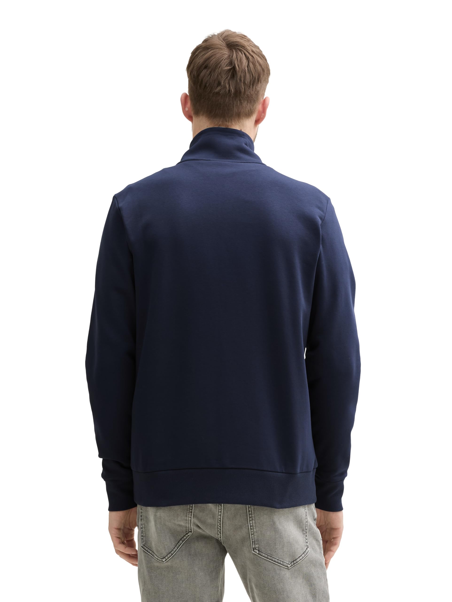 tom-tailor-herren-sweatjacke-mit-stehkragen-2 image 3