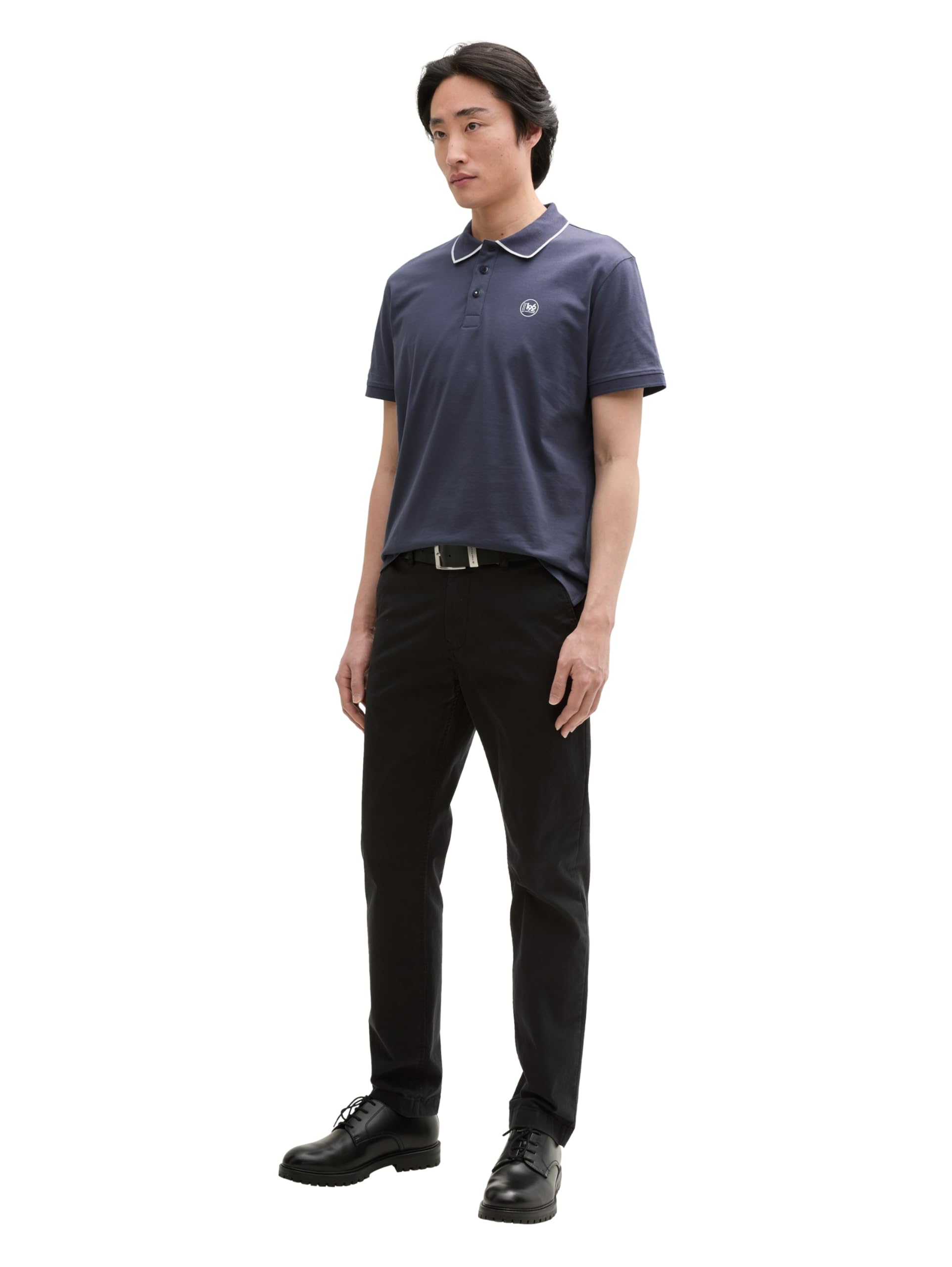 tom-tailor-herren-piqu-poloshirt-mit-print image 3