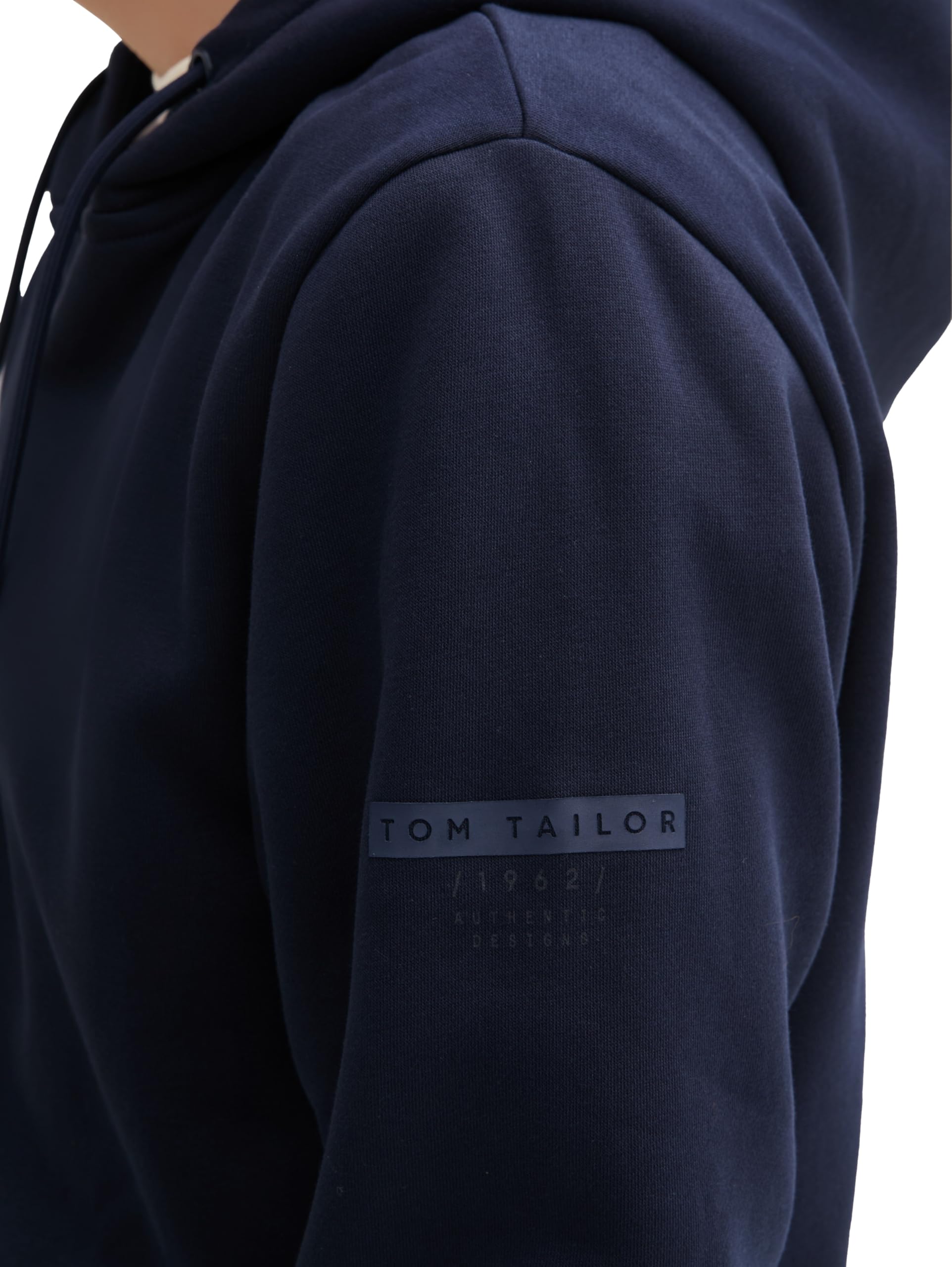 tom-tailor-herren-hoodie-sweatjacke-mit-k-ngurutasche image 5