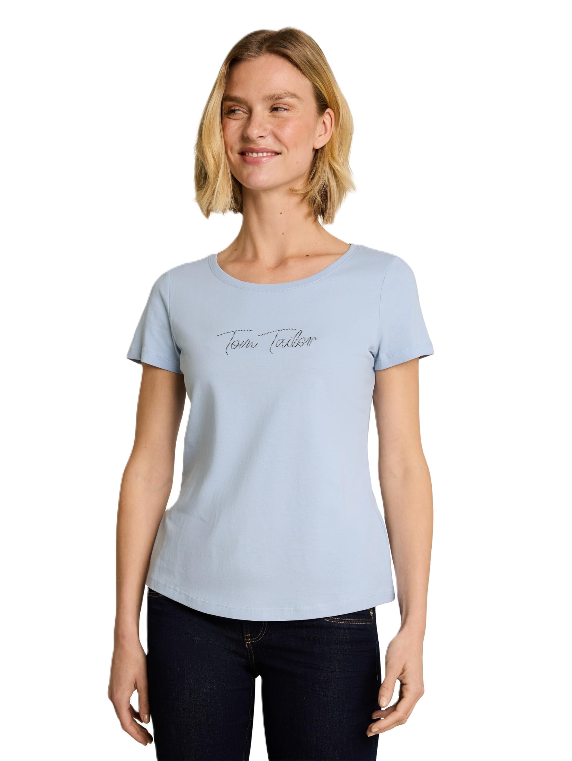 tom-tailor-damen-t-shirt-basic-regular-fit image 7