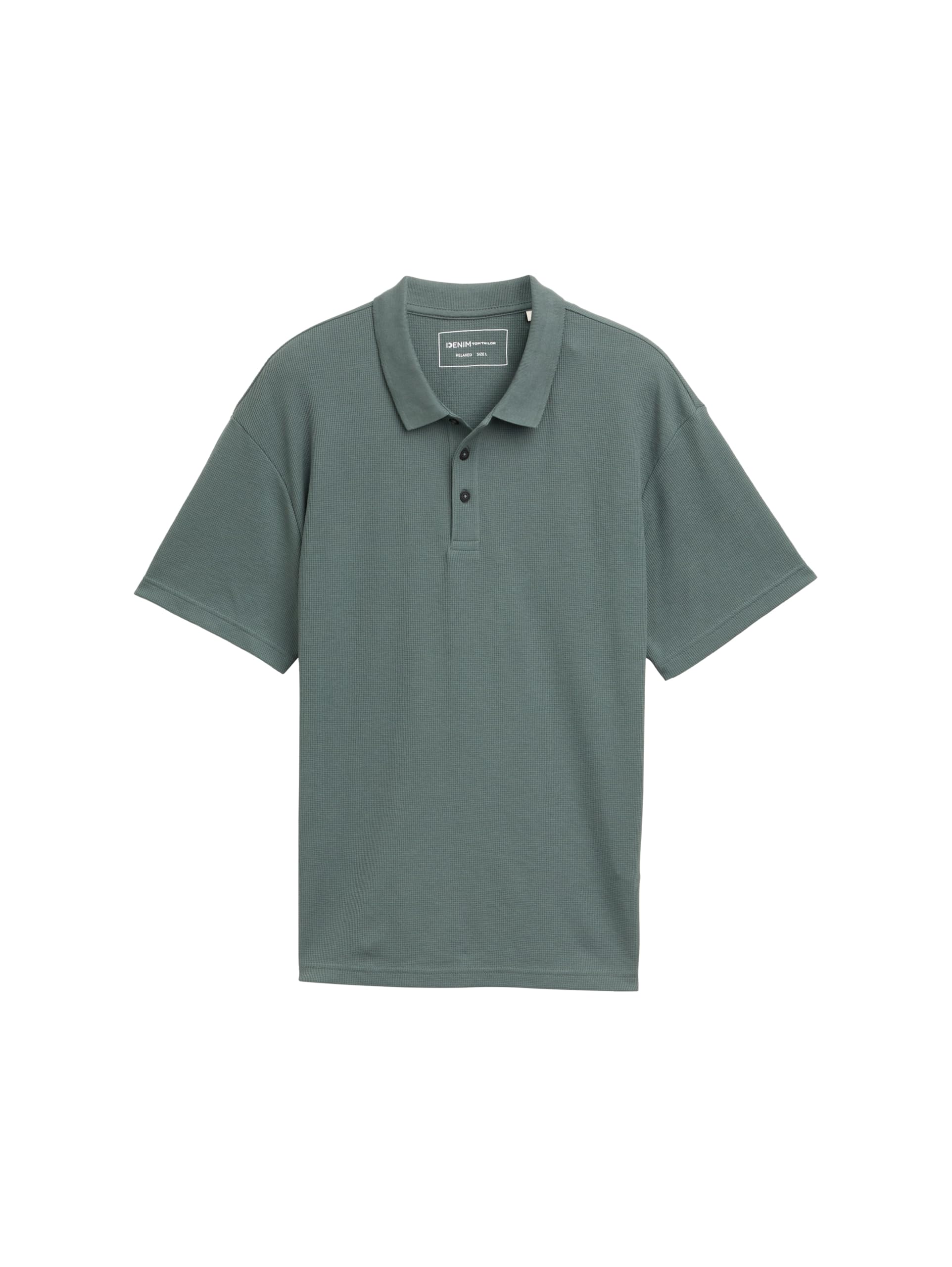 tom-tailor-denim-herren-poloshirt-1048065-relaxed-fit-waffel image 4