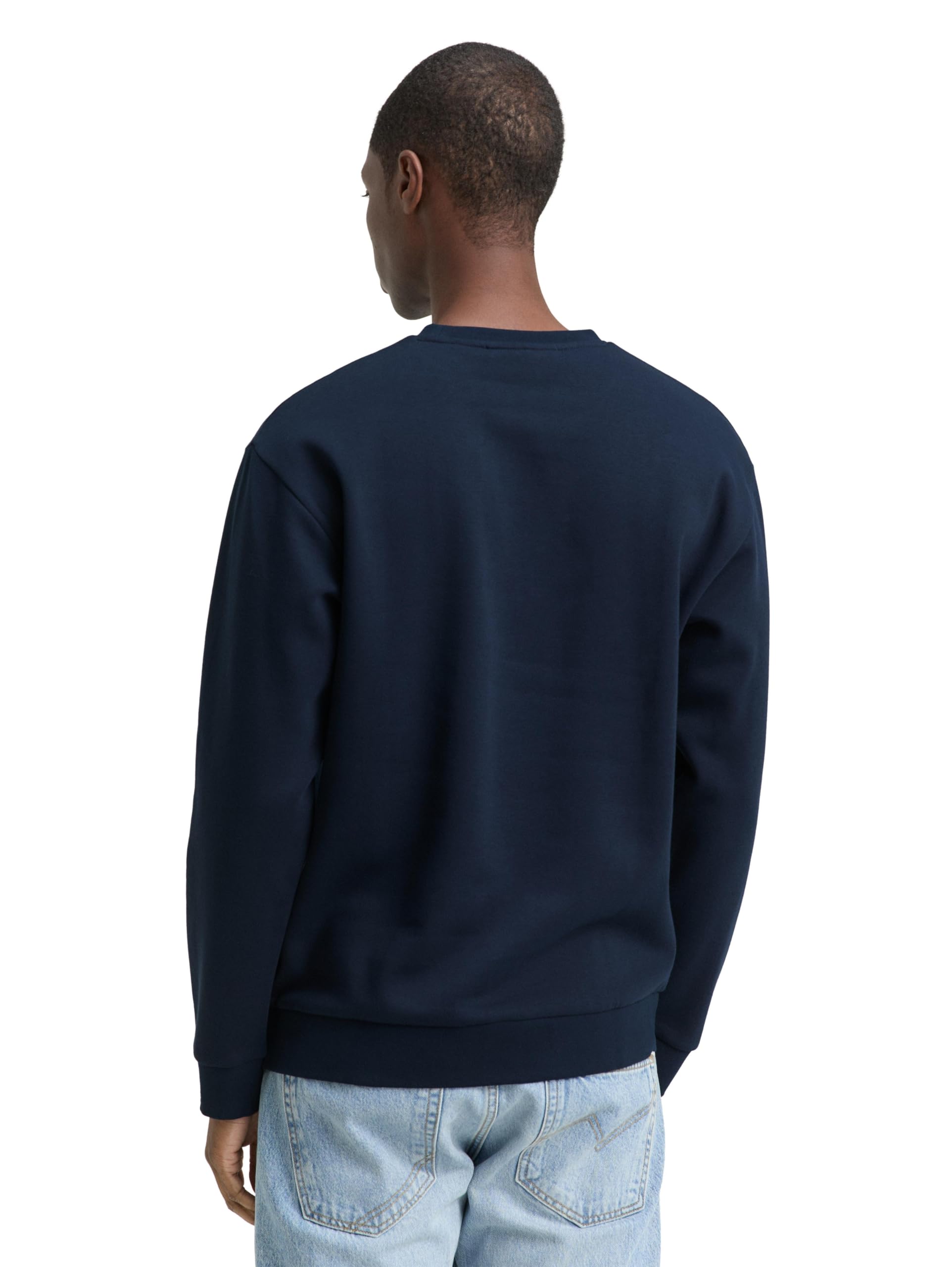 tom-tailor-denim-herren-sweatshirt-mit-logo-badge image 2