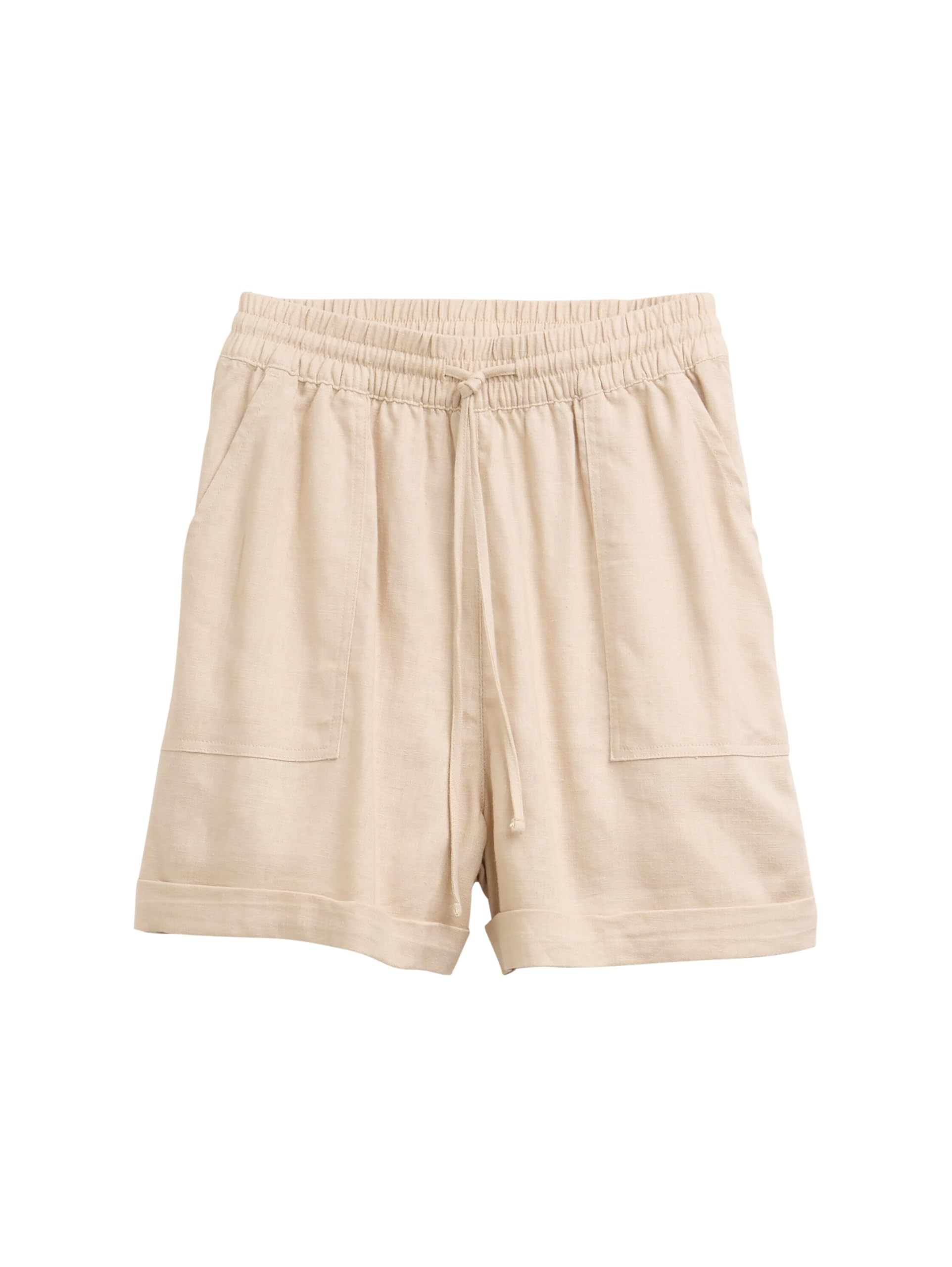 tom-tailor-denim-damen-relaxed-shorts-mit-leinenanteil image 4