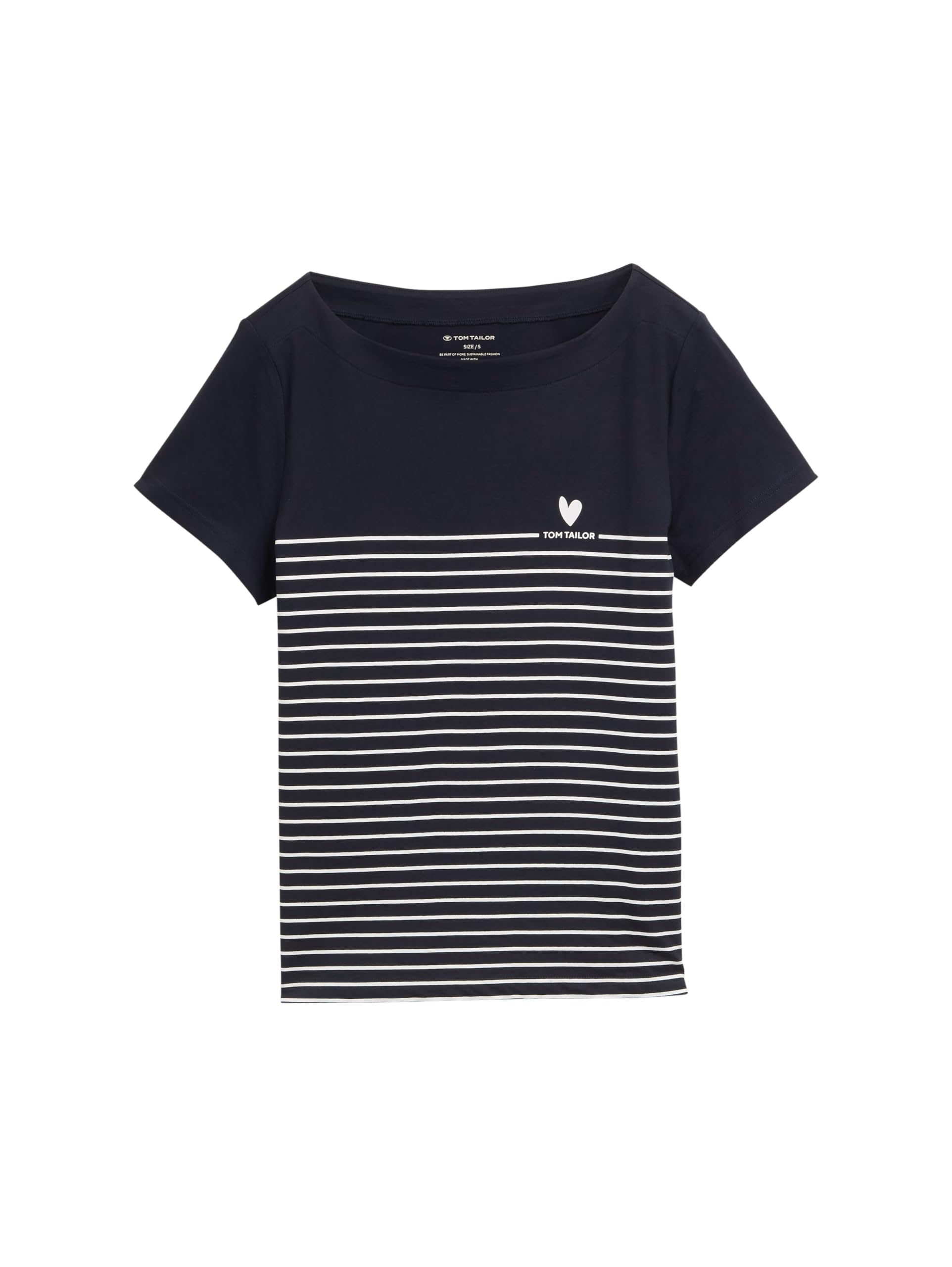 tom-tailor-t-shirt-damen-mit-streifenmuster image 4