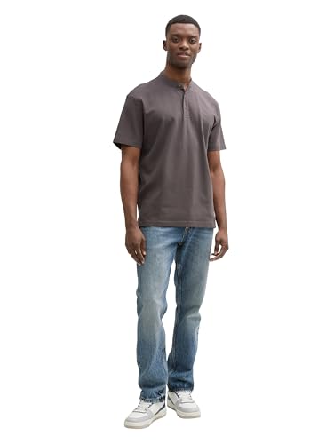 tom-tailor-denim-herren-relaxed-fit-poloshirt-mit-stehkragen image 8