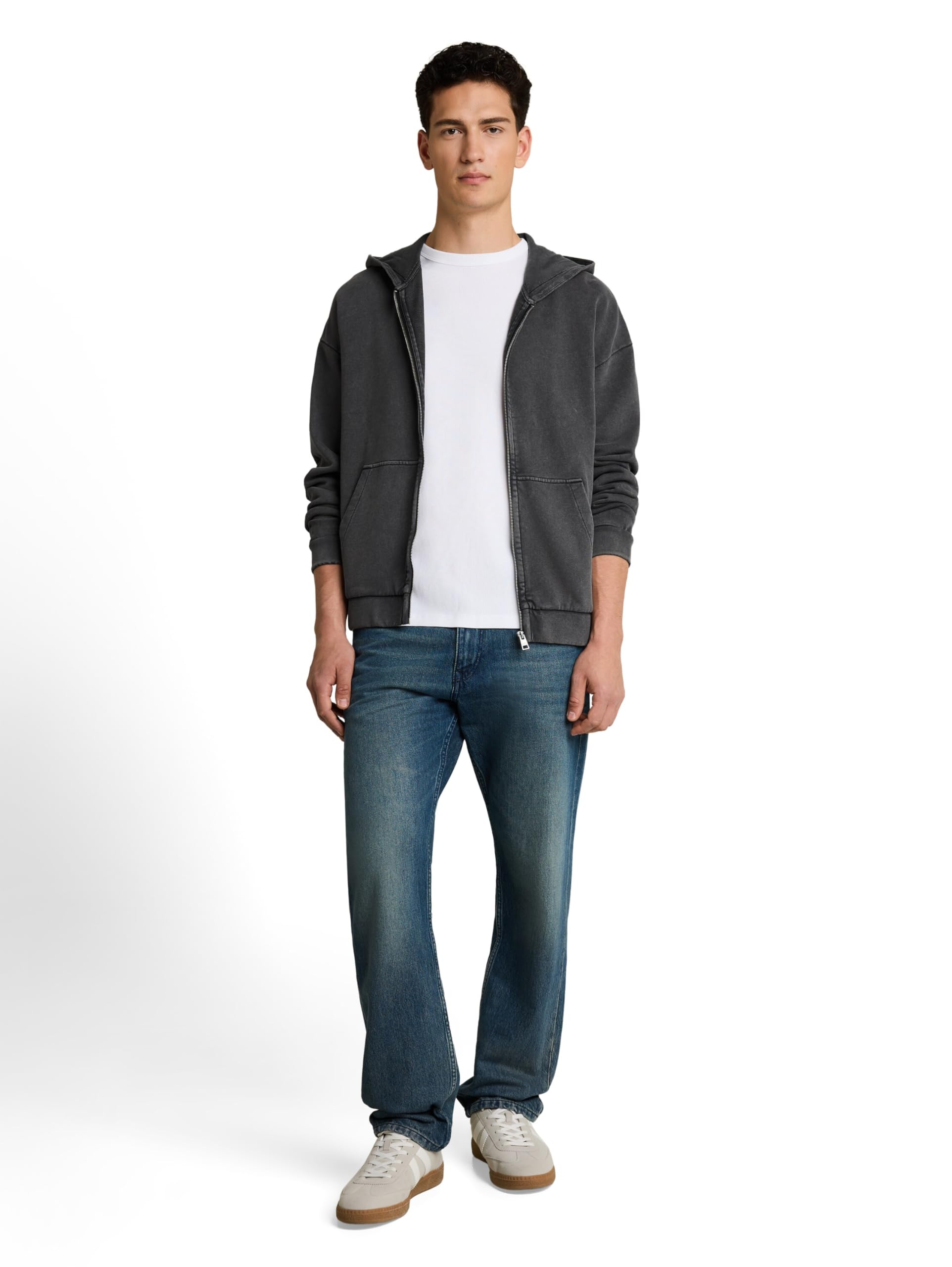 tom-tailor-denim-herren-relaxed-hoodie-sweatjacke-1052146 image 2
