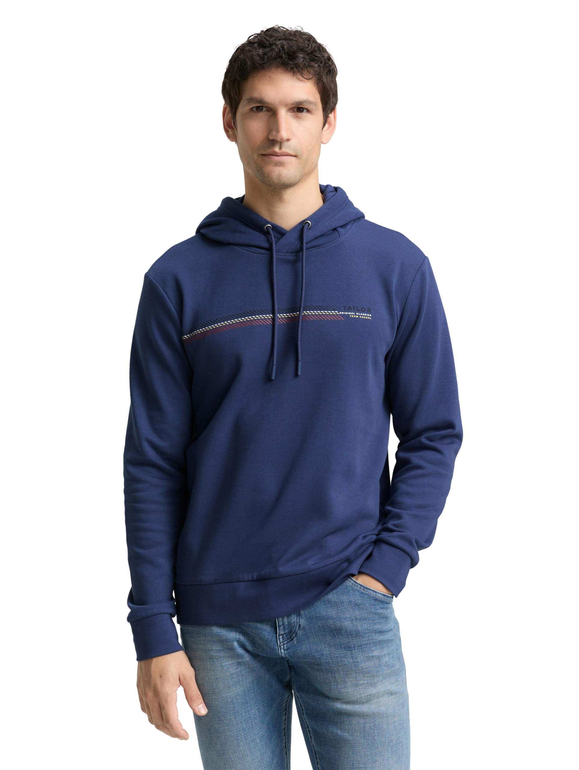 tom-tailor-herren-1047825-hoodie-sweatshirt-logo-print image 1