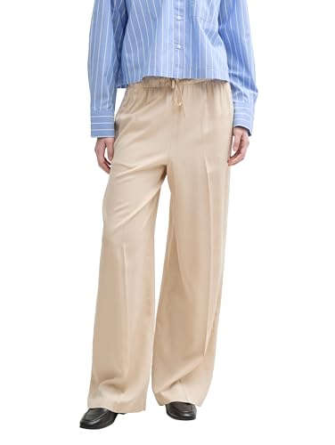 tom-tailor-denim-damen-wide-leg-hose-mit-kordelzug-lockere-freizeithose image 8
