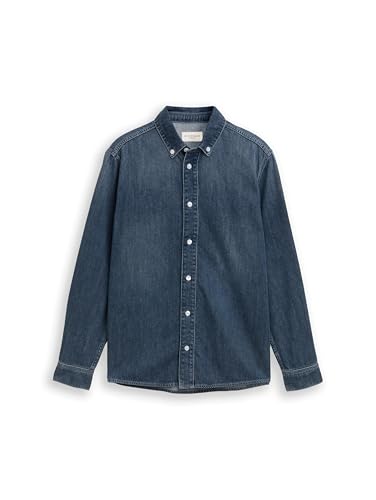 tom-tailor-herren-basic-jeanshemd image 3