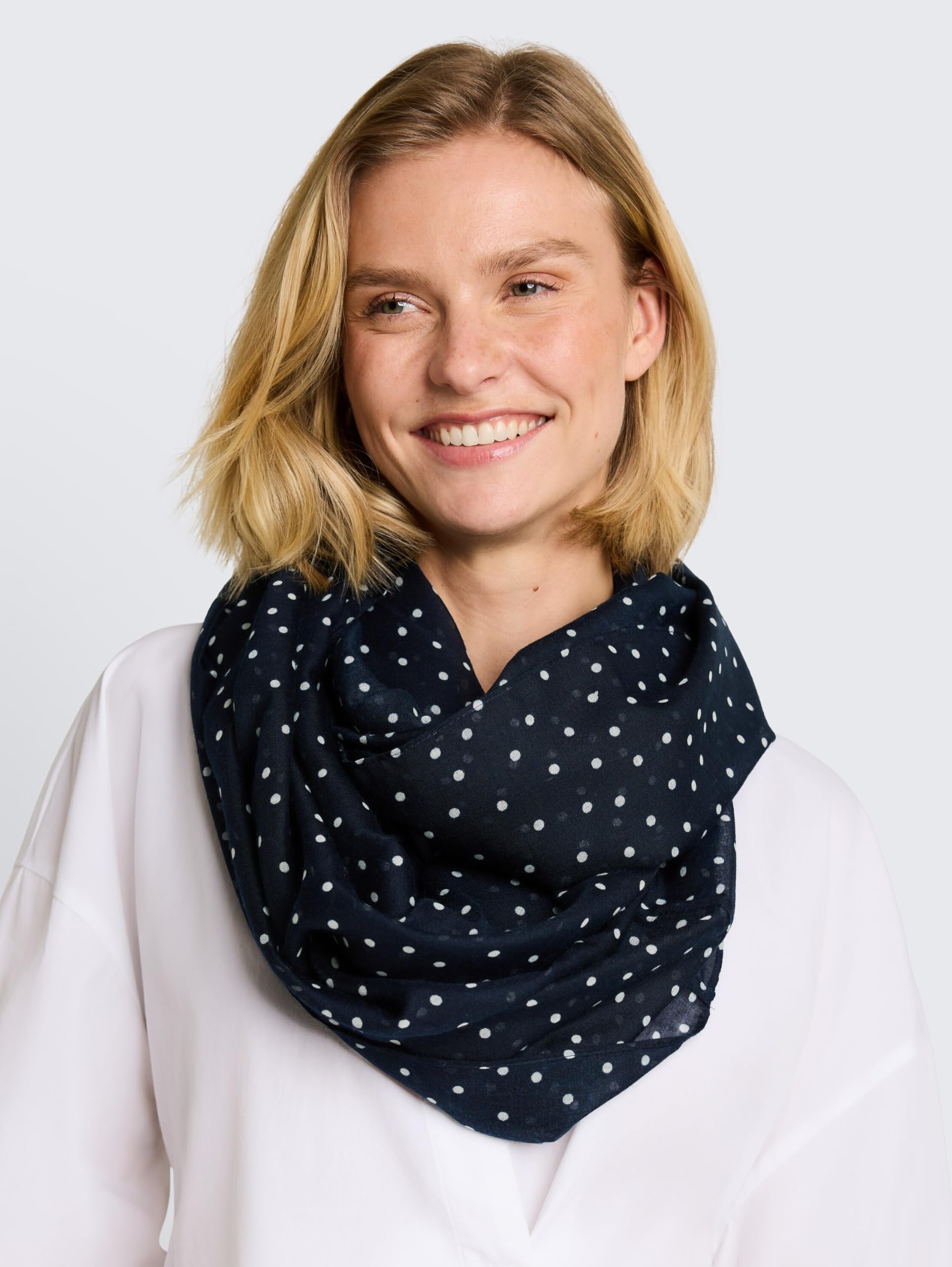 tom-tailor-damen-loop-schal-mit-muster image 2