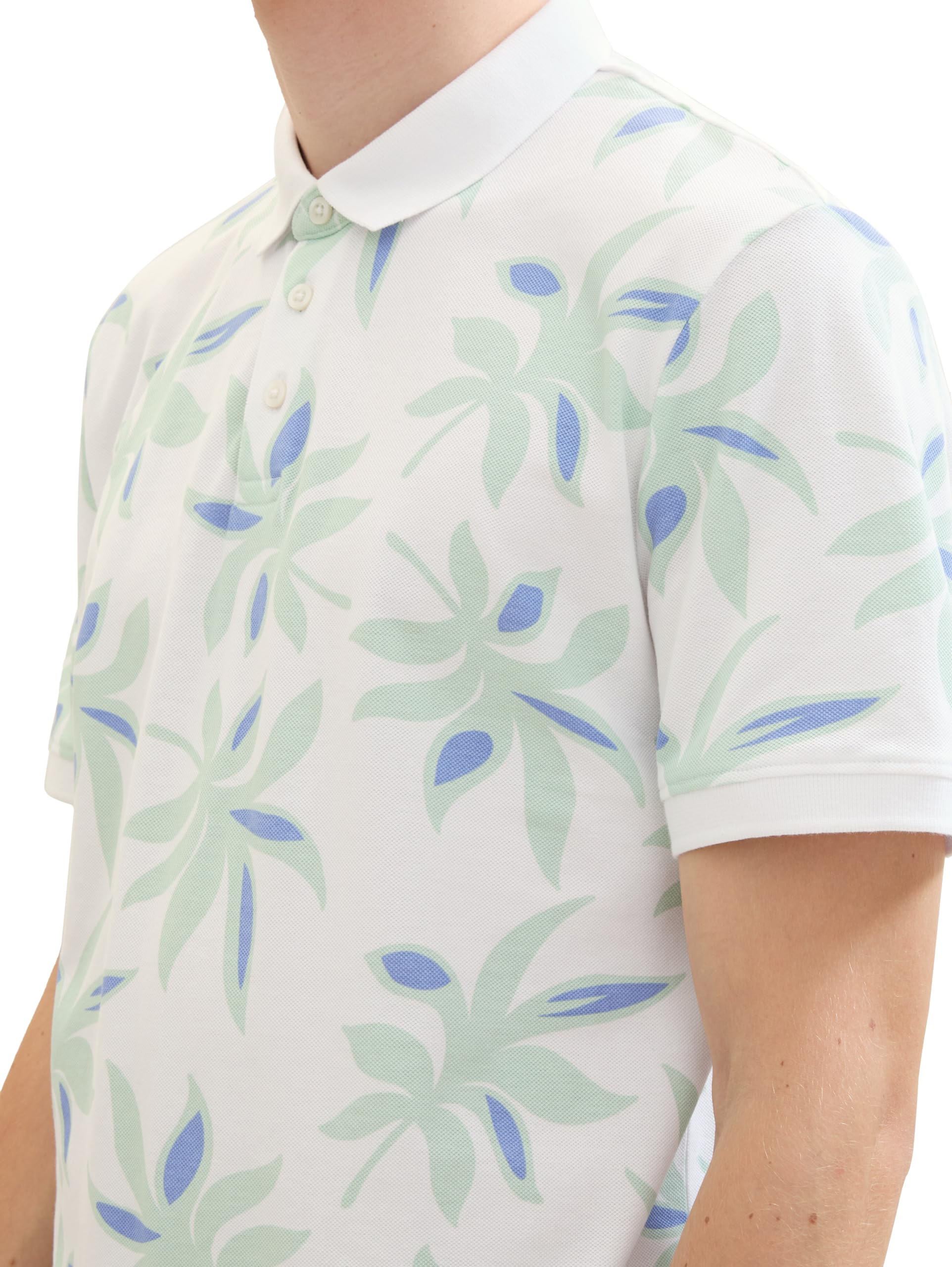 tom-tailor-denim-herren-piqu-poloshirt-mit-muster image 6