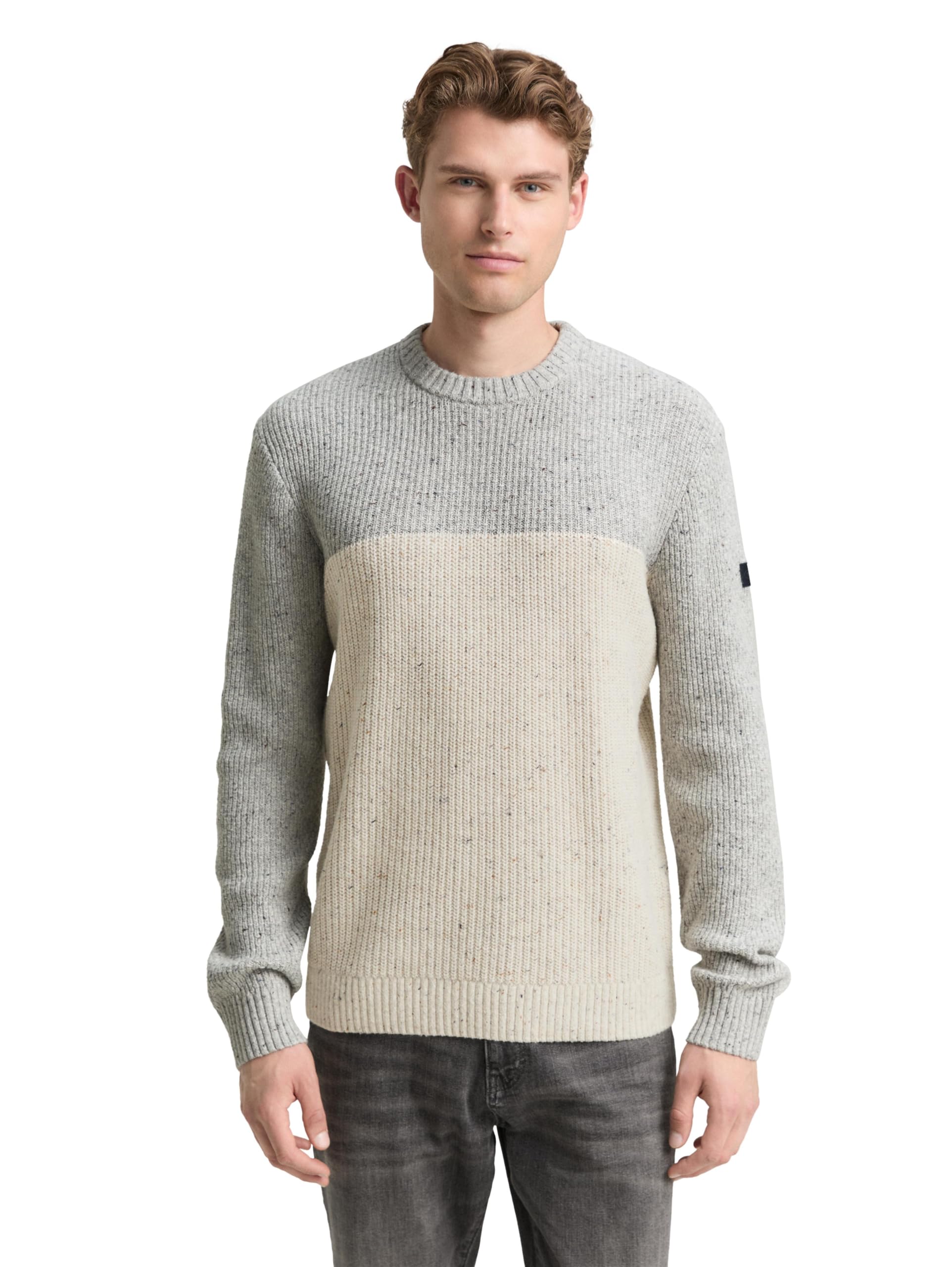 tom-tailor-herren-strickpullover-mit-strukturmix image 7