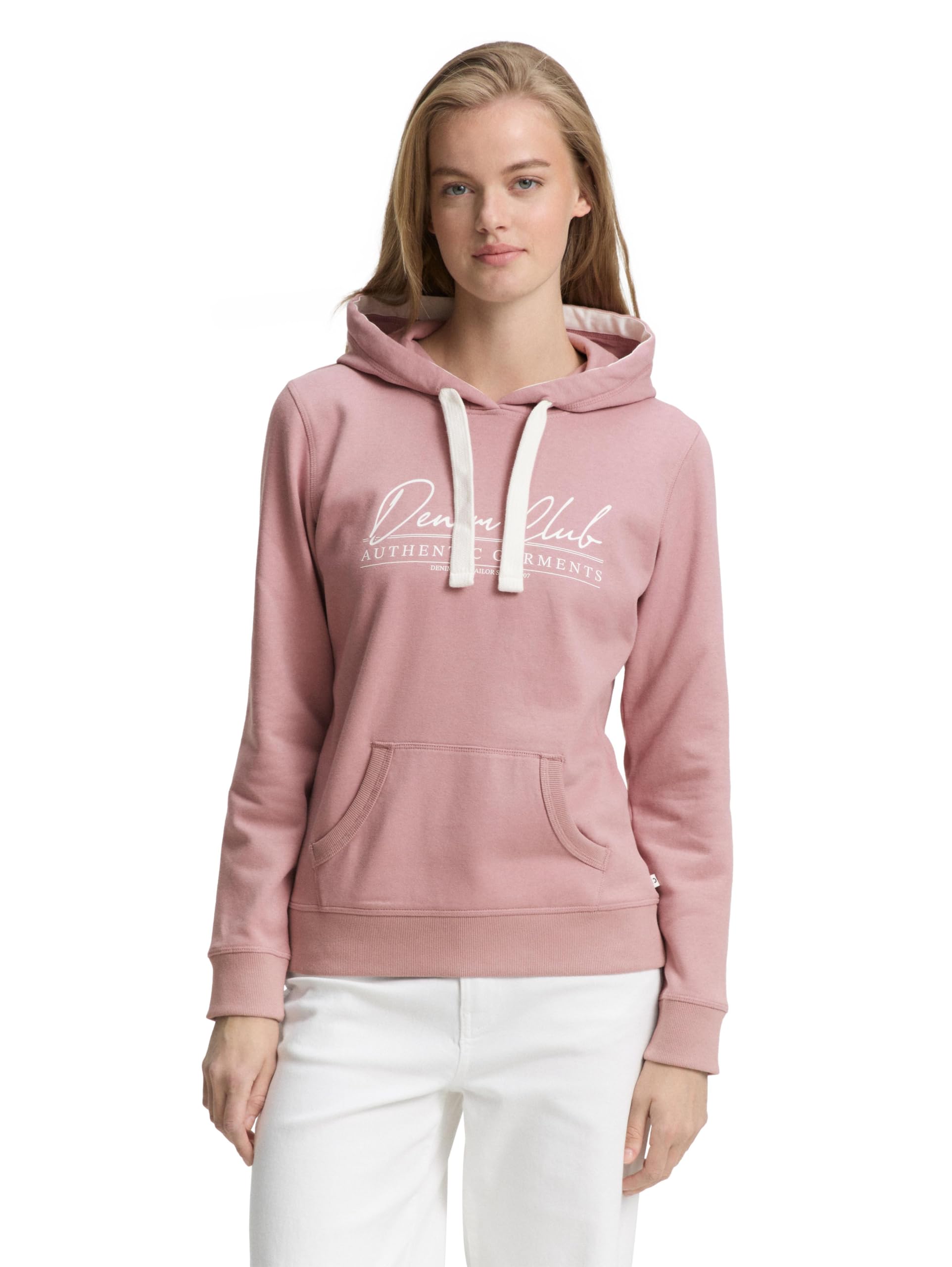 tom-tailor-denim-damen-hoodie-sweatshirt-mit-logo-print image 8