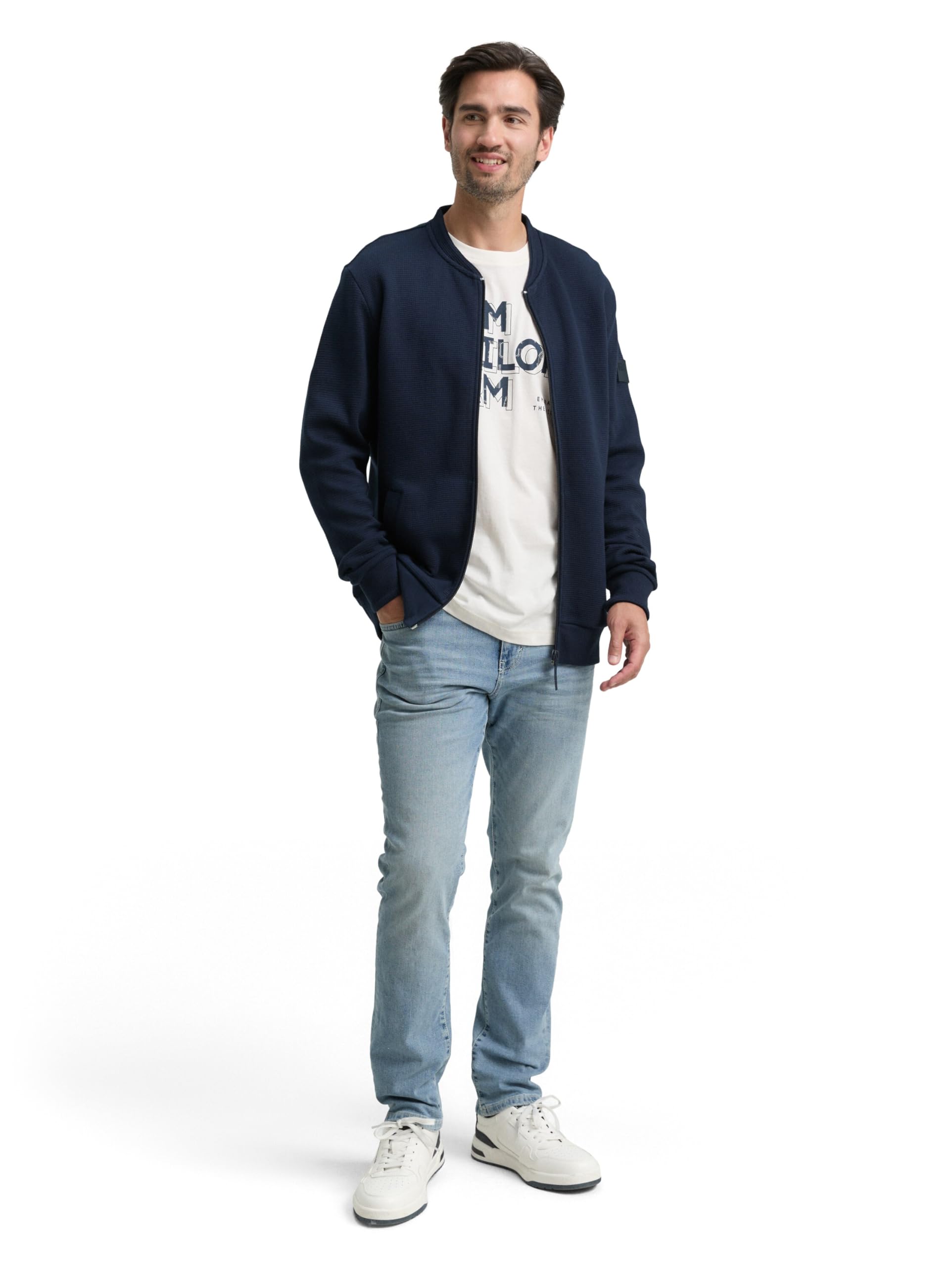 tom-tailor-herren-bomberjacke-aus-baumwolle image 2