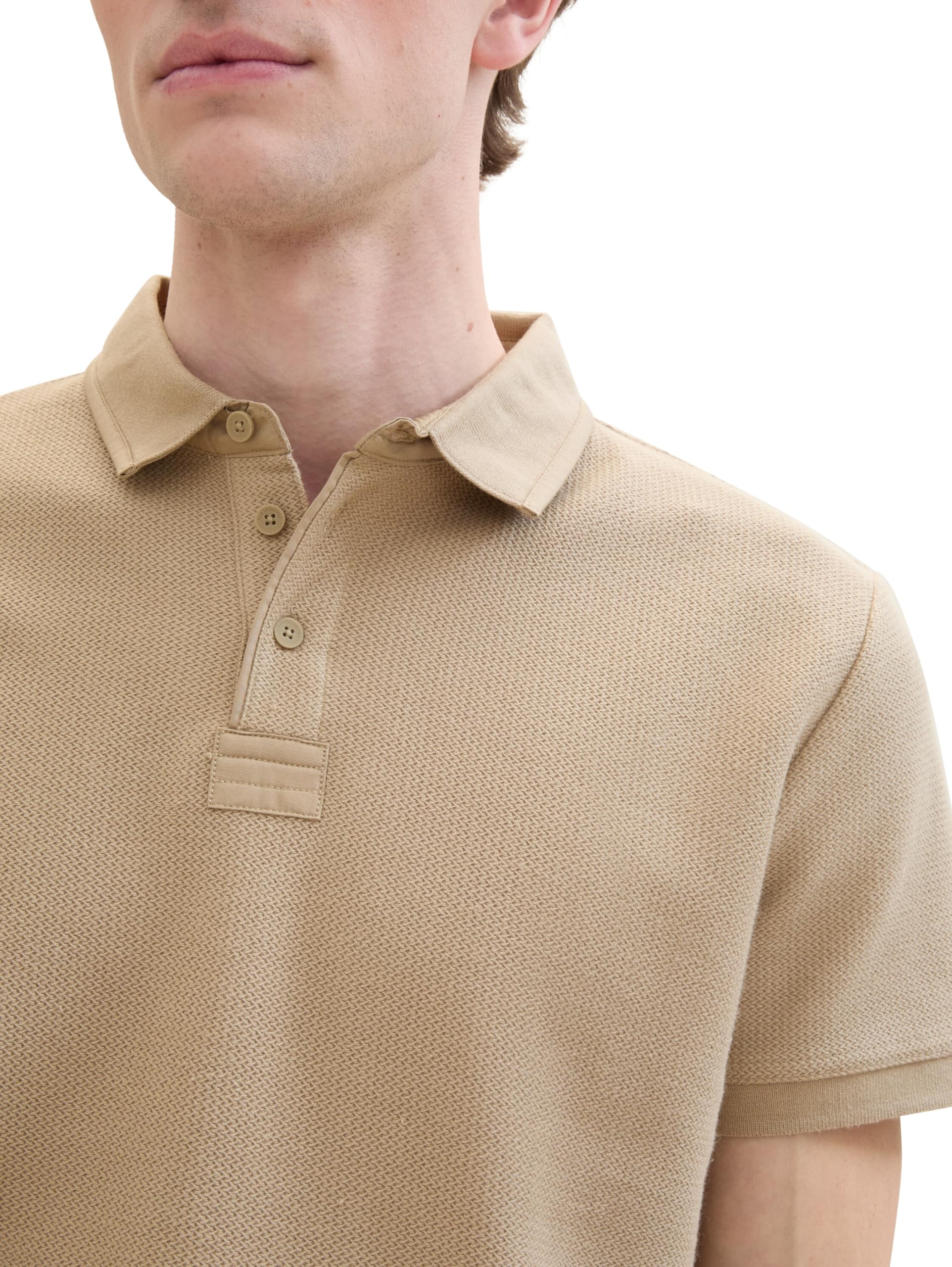 tom-tailor-herren-basic-poloshirt-mit-struktur image 6