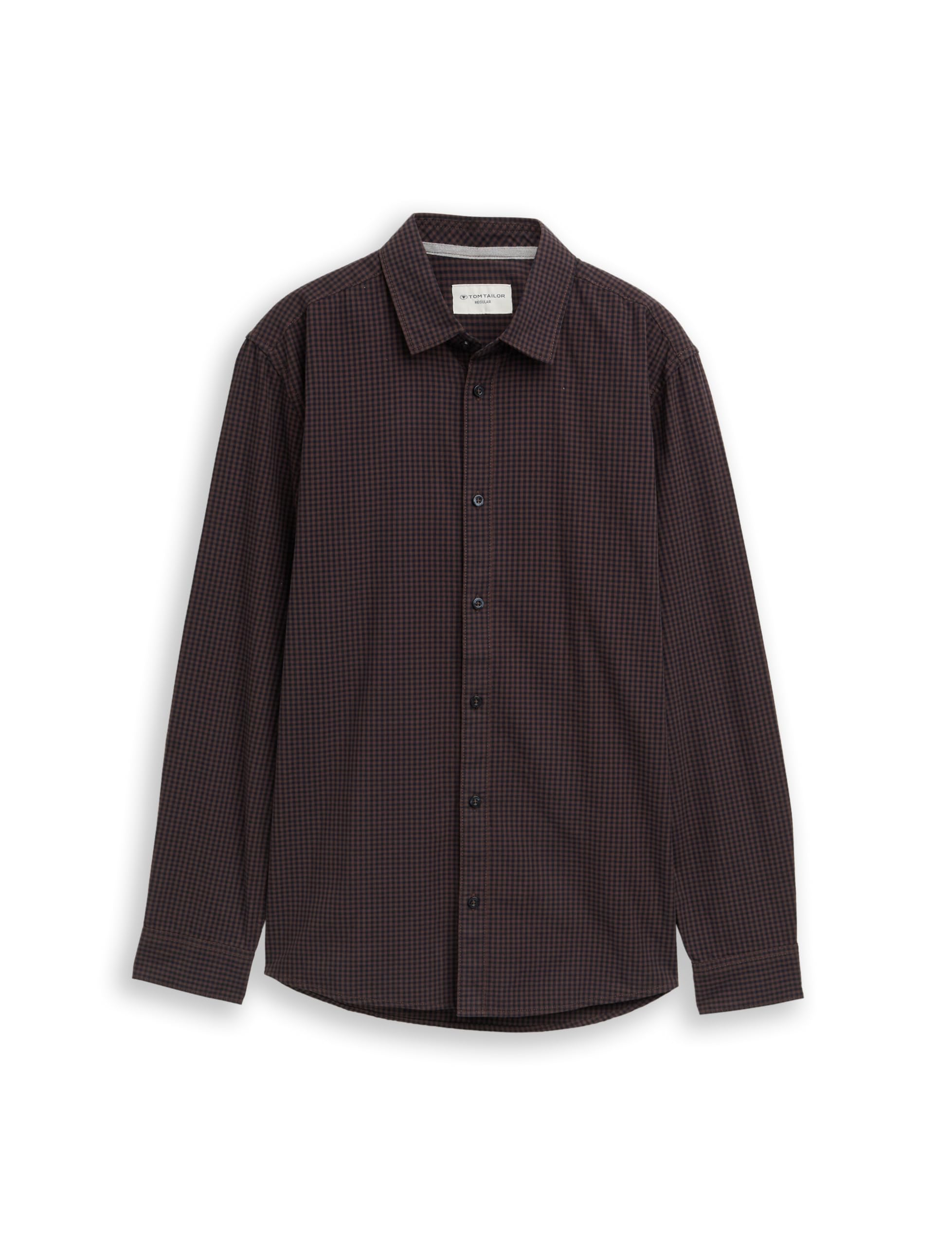 tom-tailor-herren-regular-fit-hemd-mit-karomuster image 4