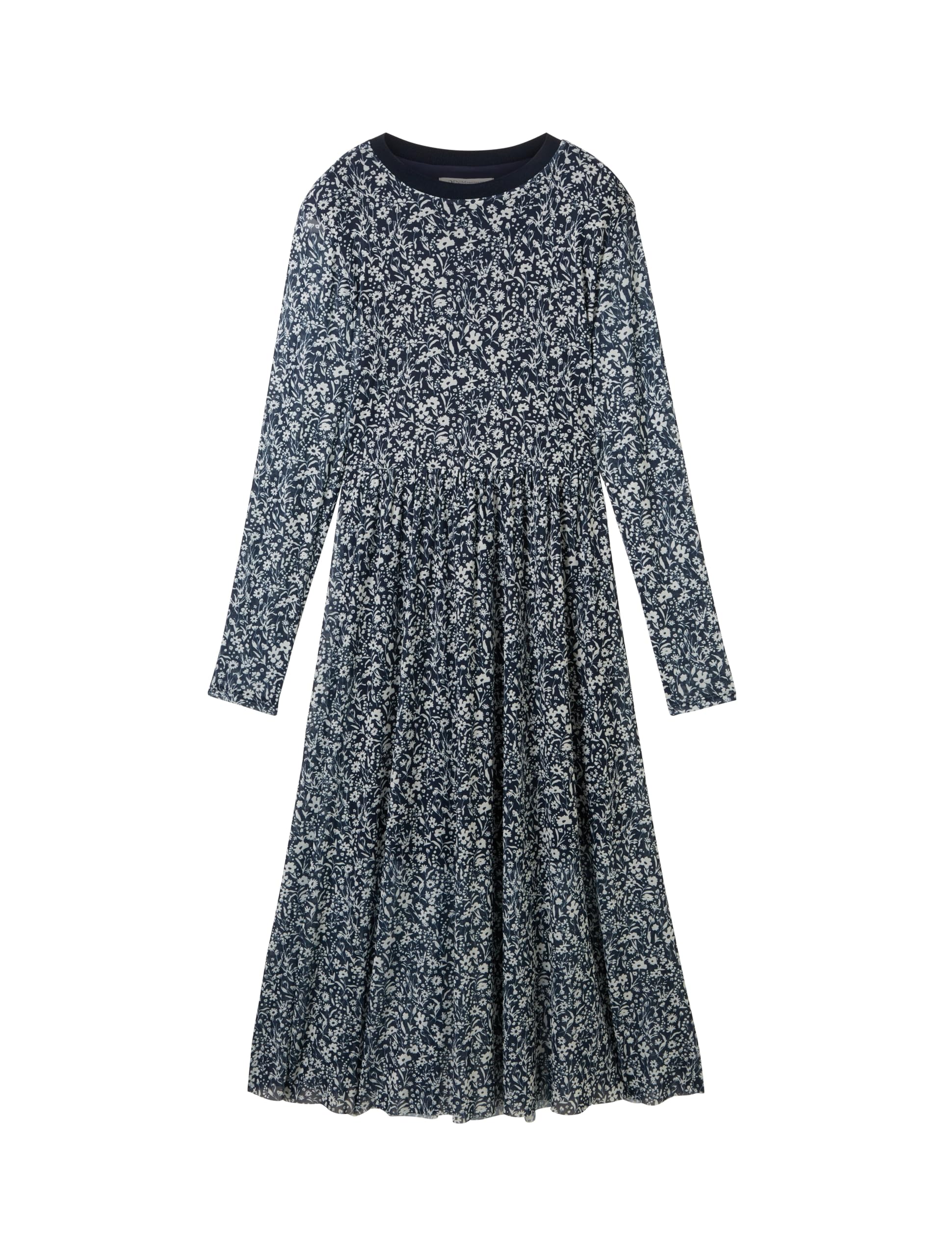 tom-tailor-denim-damen-mesh-kleid-mit-muster image 5
