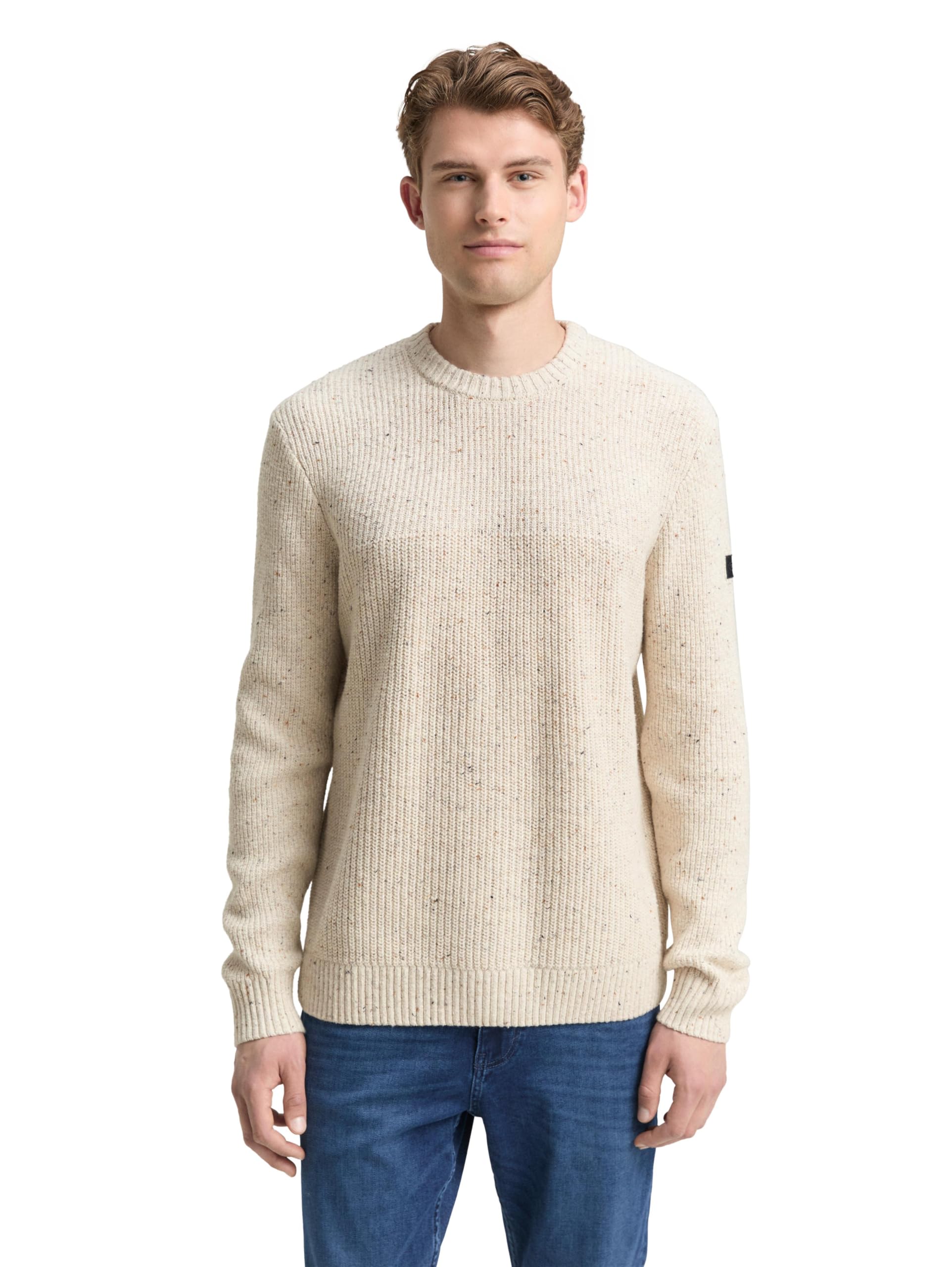 tom-tailor-herren-strickpullover-mit-strukturmix image 6