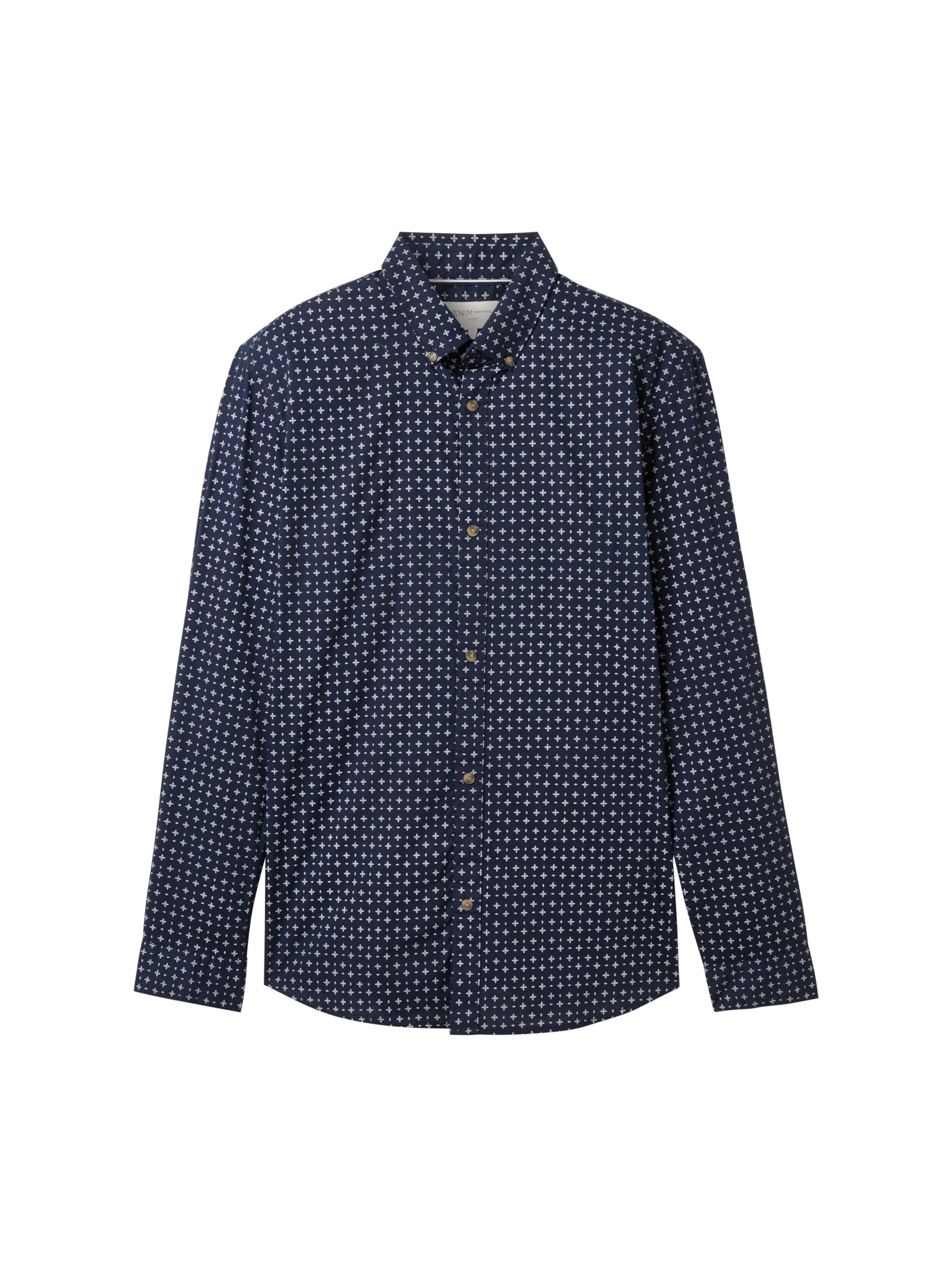 tom-tailor-denim-herren-hemd-fitted-printed-slim-fit image 5