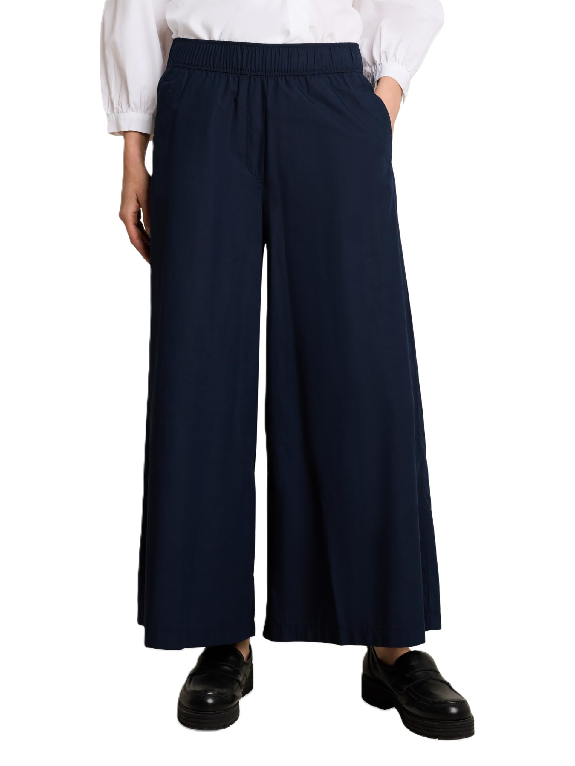 tom-tailor-damen-cropped-wide-leg-hose-1051399 image 1