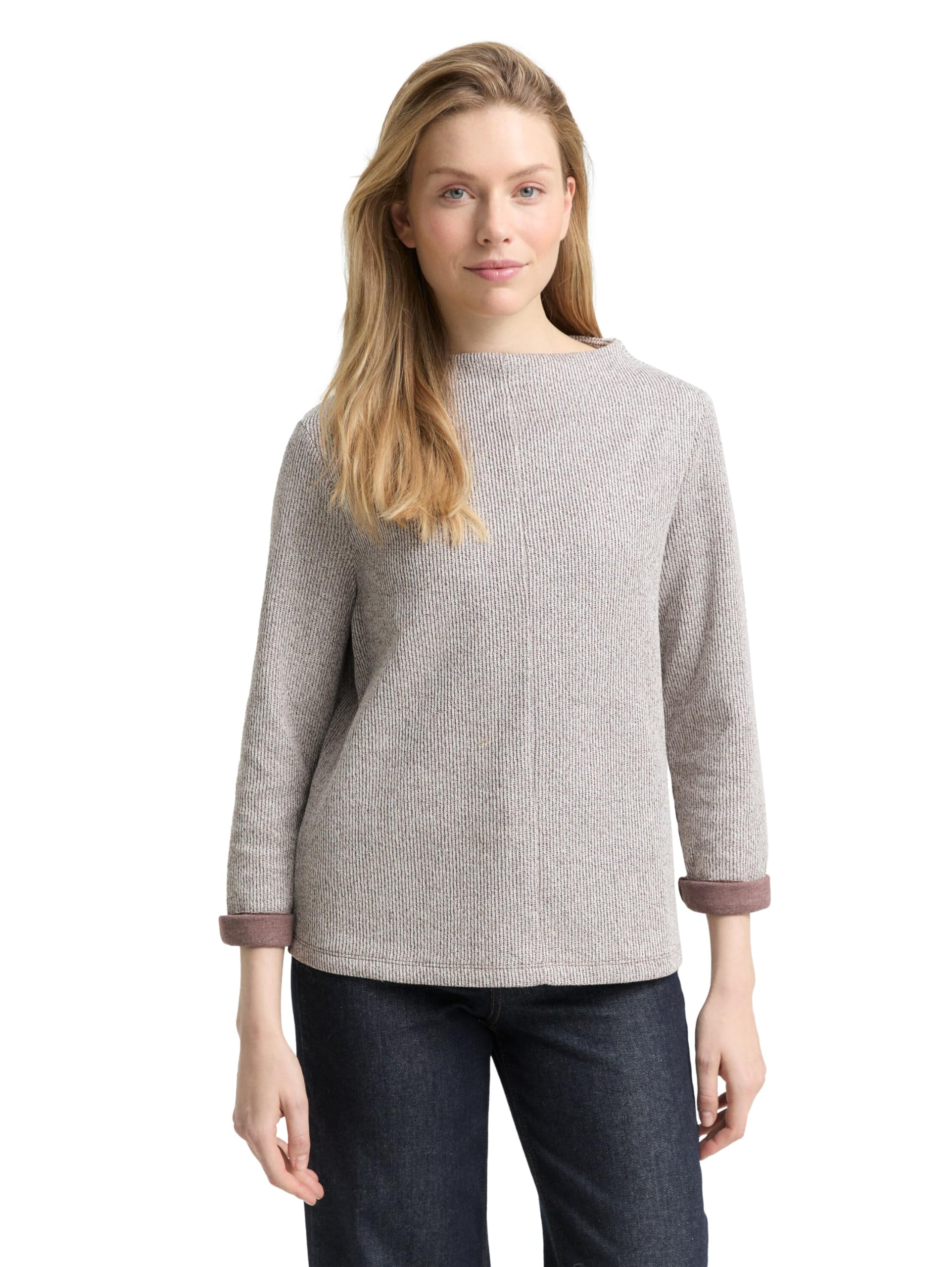 tom-tailor-damen-1049009-sweatshirt-mit-stehkragen image 1