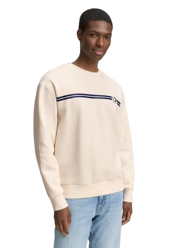 tom-tailor-denim-1047941-crewneck-sweatshirt-mit-print-herren image 1