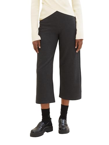 tom-tailor-denim-damen-basic-culotte-mit-rippstruktur image 8