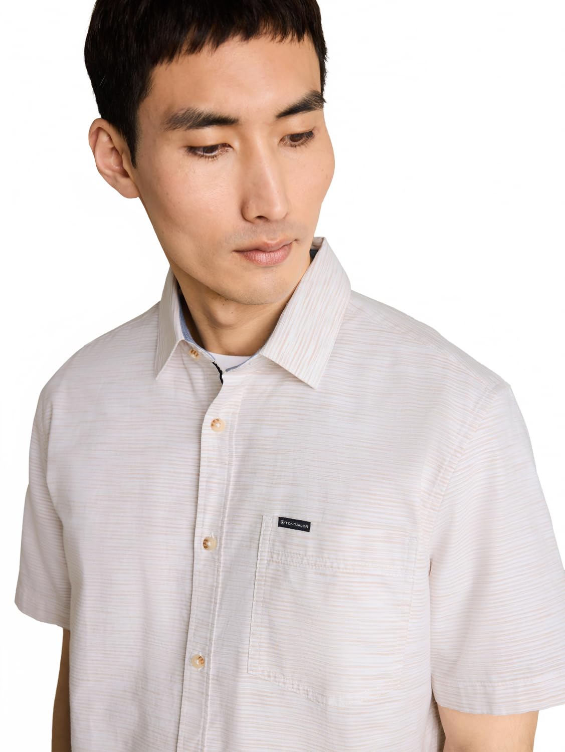 tom-tailor-1053285-herren-regular-fit-kurzarmhemd-aus-baumwolle image 4