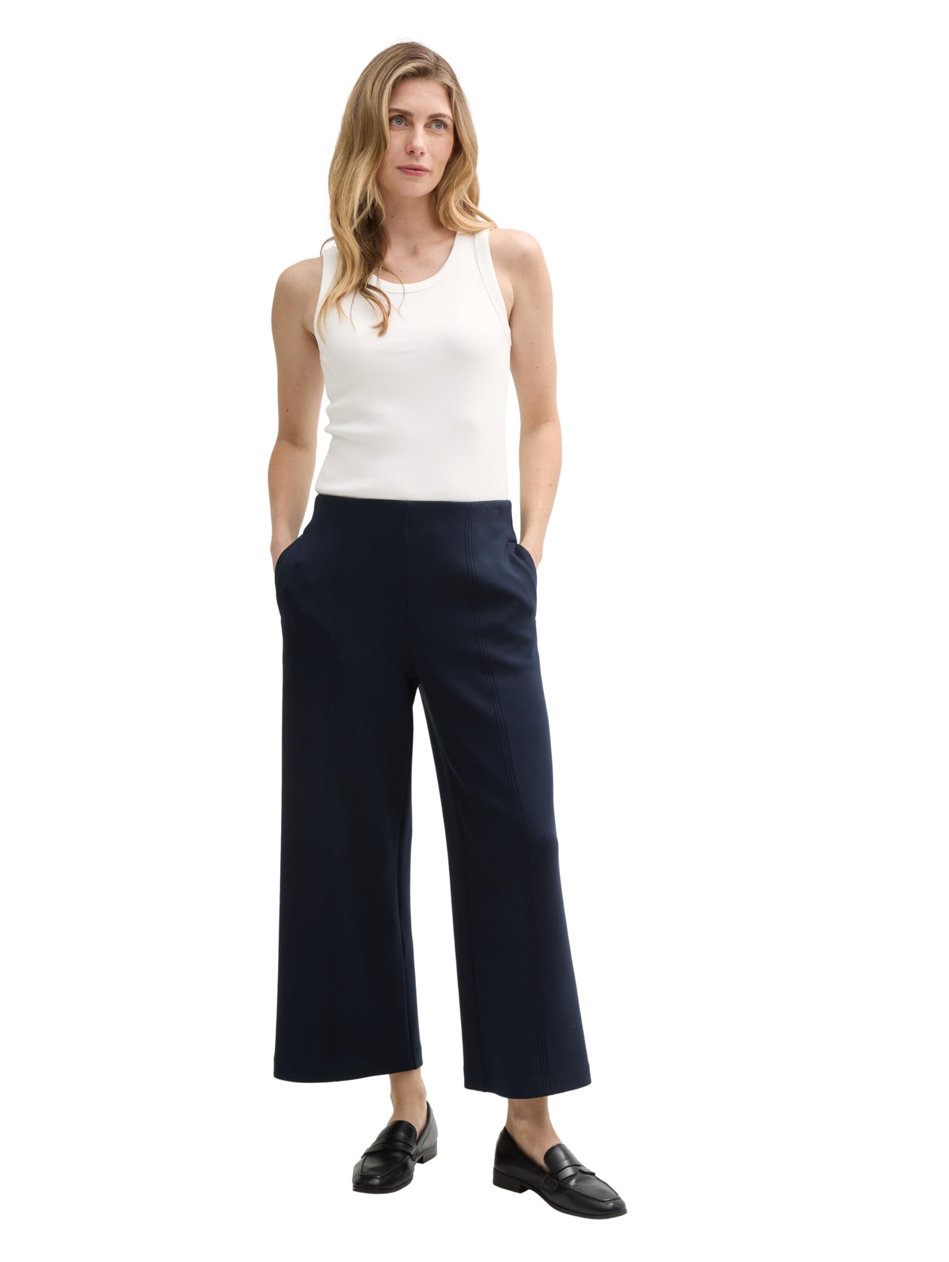 tom-tailor-damen-top-mit-rippstruktur image 3
