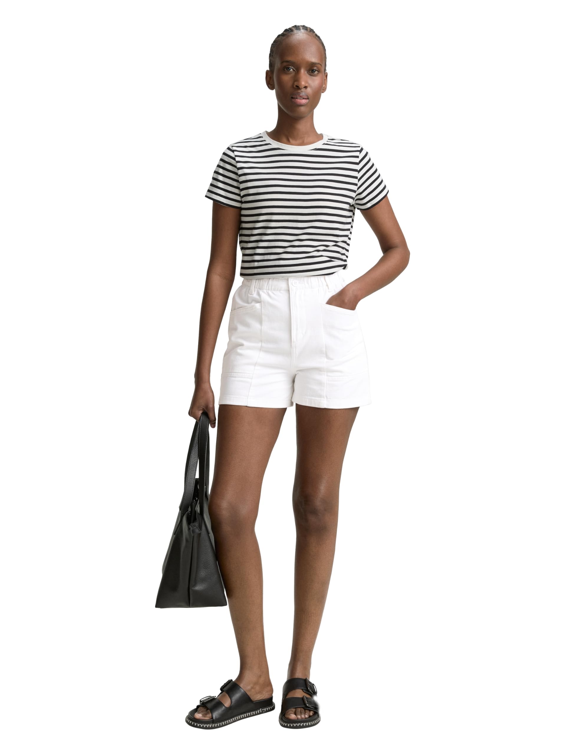 tom-tailor-denim-damen-paperbag-jeans-shorts image 3