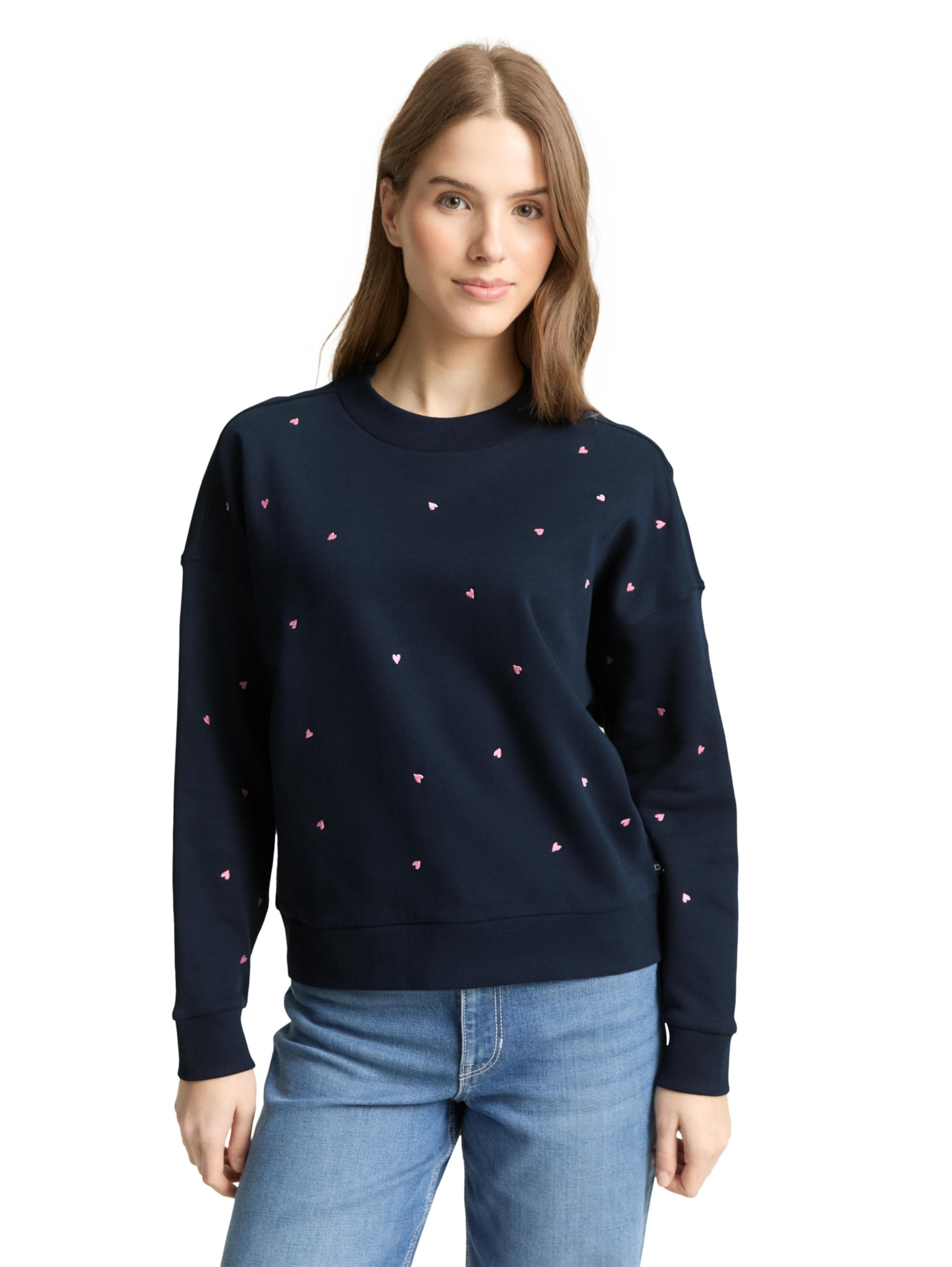 tom-tailor-denim-damen-sweatshirt-mit-stickerei image 6