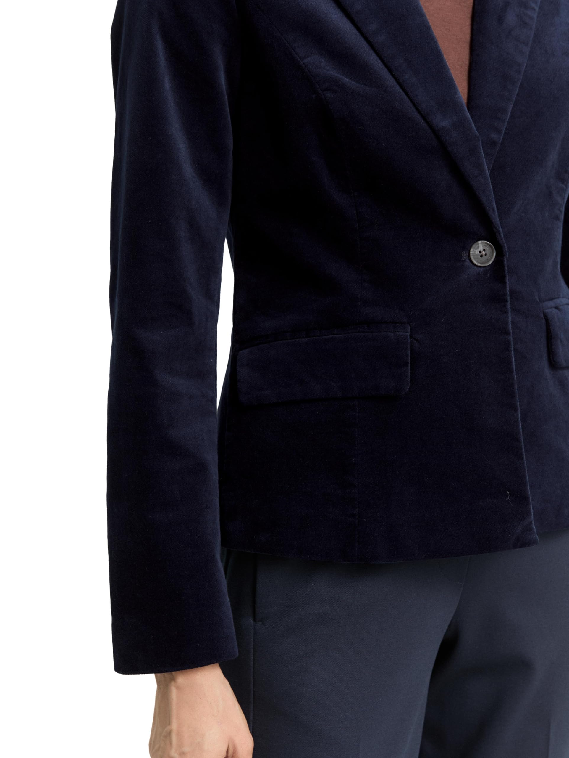 tom-tailor-damen-1048643-blazer-in-samt-optik image 4