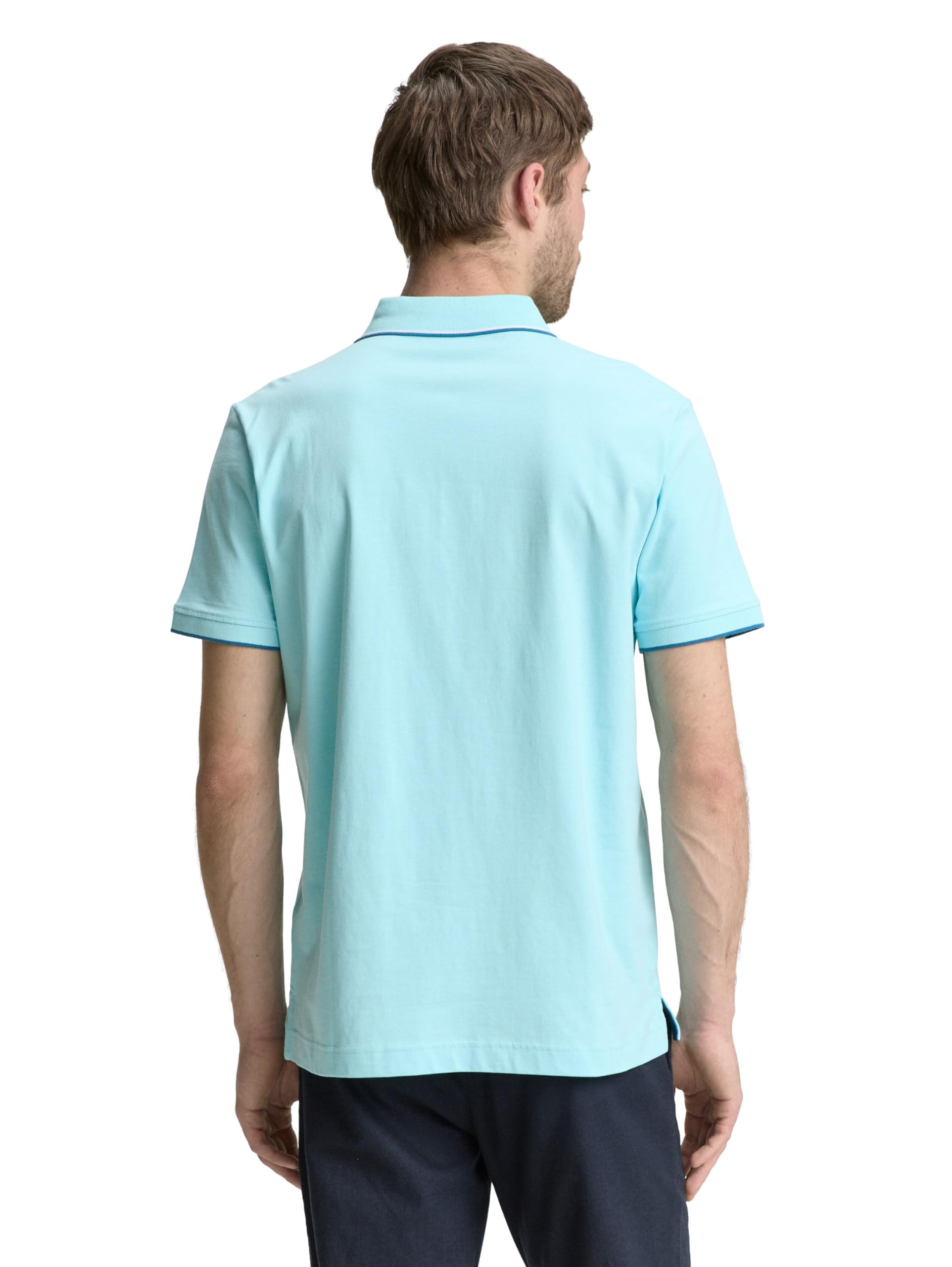 tom-tailor-poloshirt-unifarben-herren image 2
