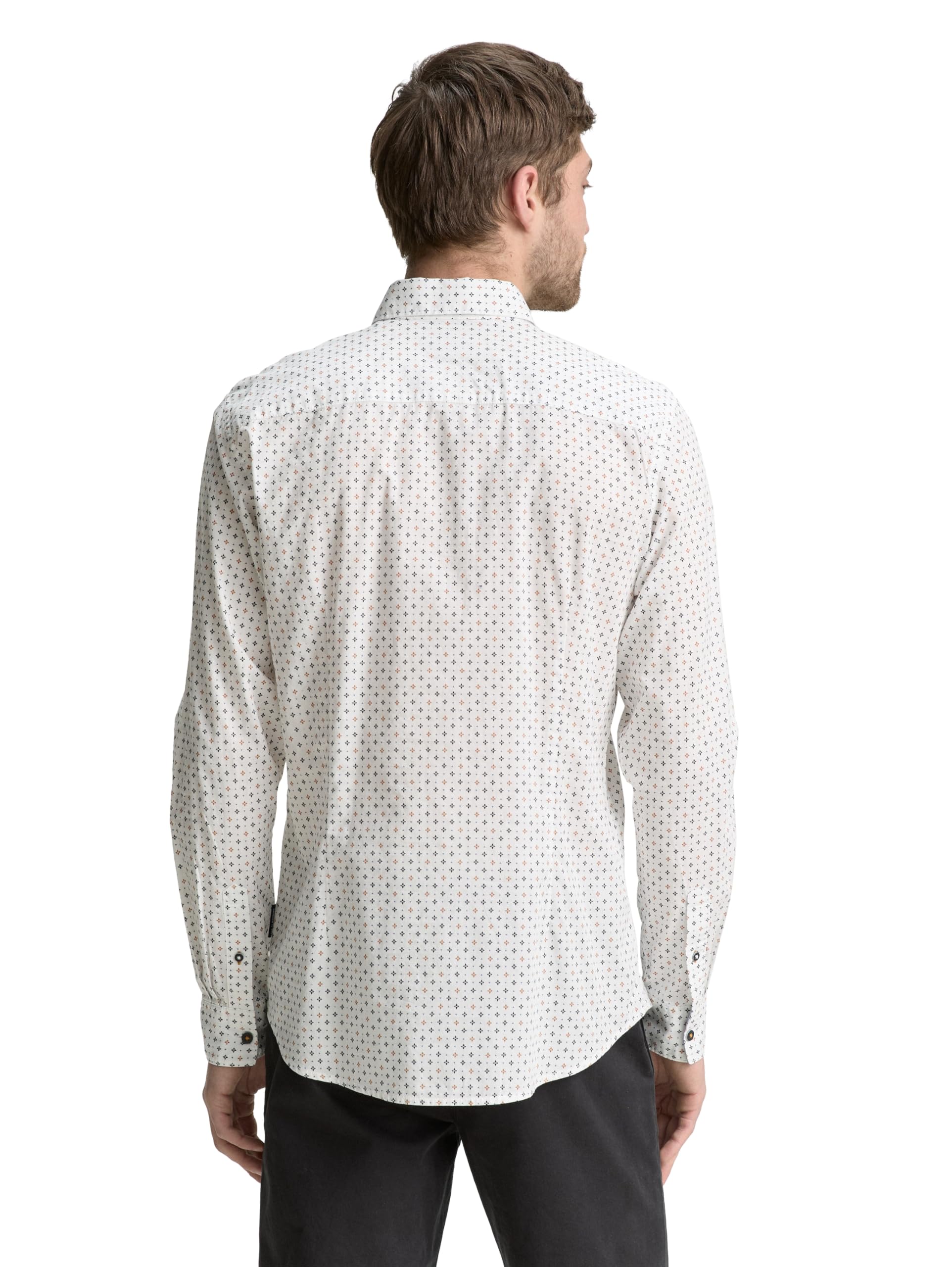 tom-tailor-herren-fitted-hemd-mit-muster image 2