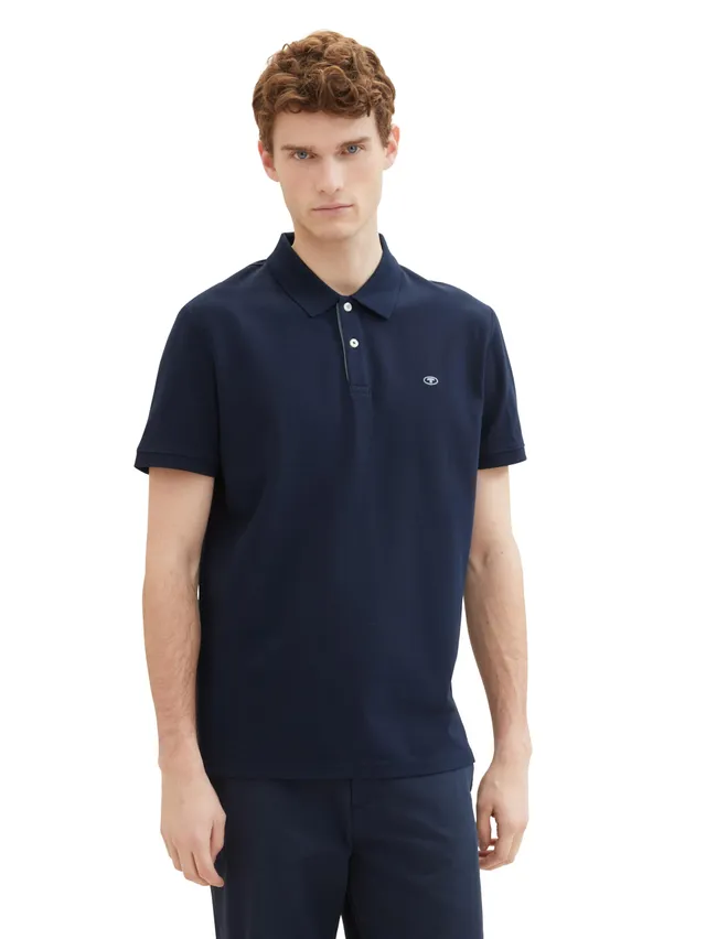tom-tailor-herren-piqu-poloshirt-aus-baumwolle image 1