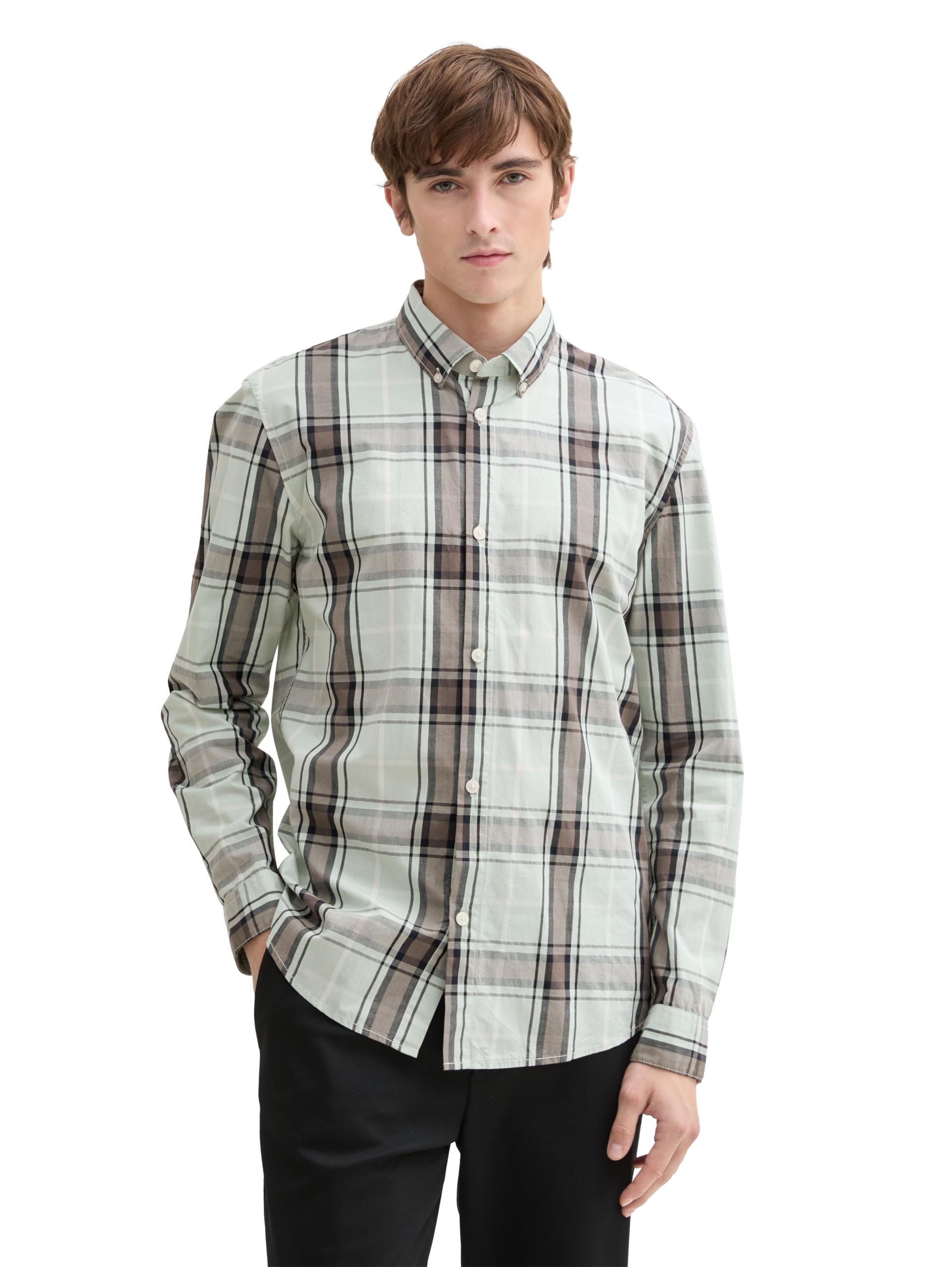 tom-tailor-denim-1043790-herren-relaxed-fit-karohemd image 7