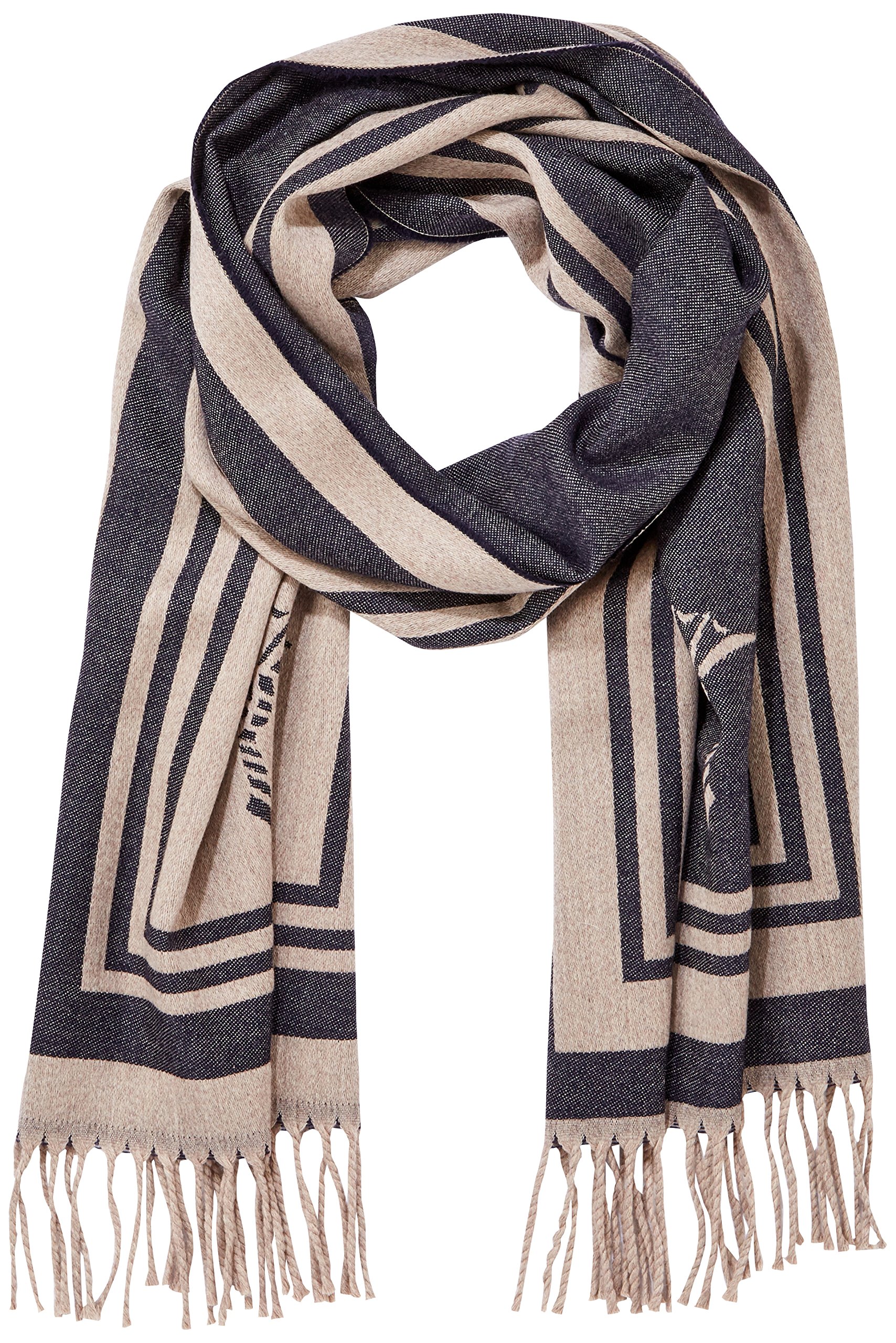 joop-herren-schal-damas-jsc-damas-10004198-dark-blue-405-one-size image 1