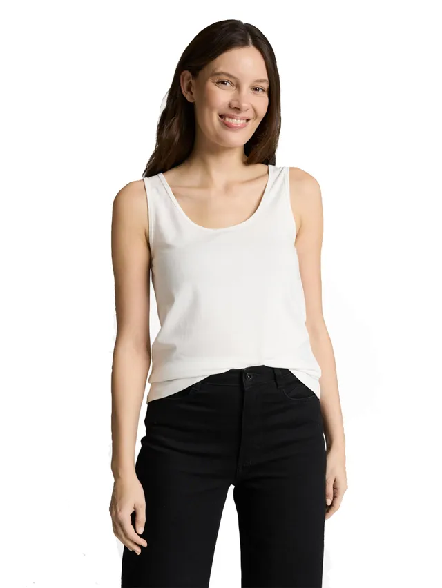tom-tailor-damen-top-mit-rundhalsausschnitt image 1