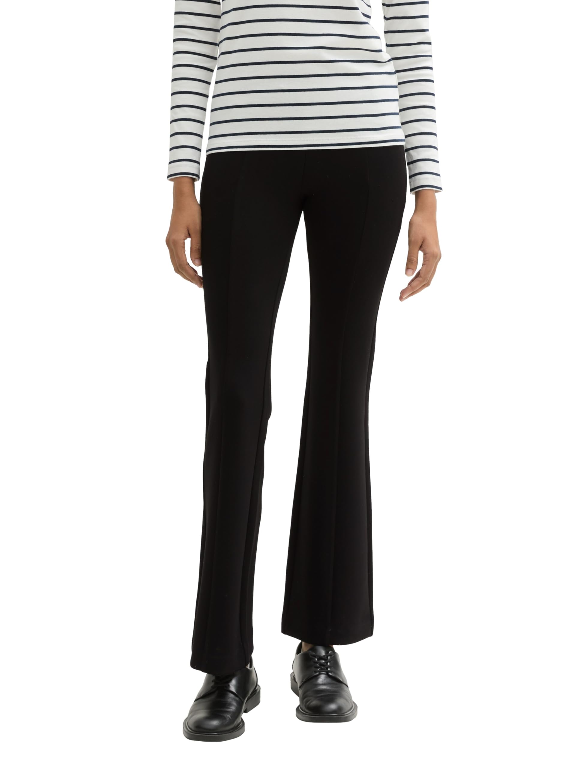 tom-tailor-damen-treggings-hose-mit-schlag image 1