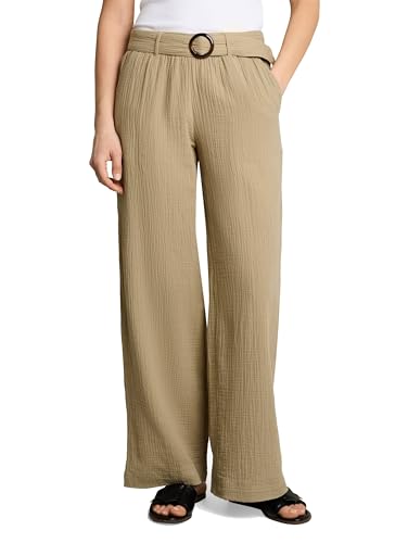 tom-tailor-1051390-musselin-wide-leg-hose-mit-g-rtel-f-r-damen image 8