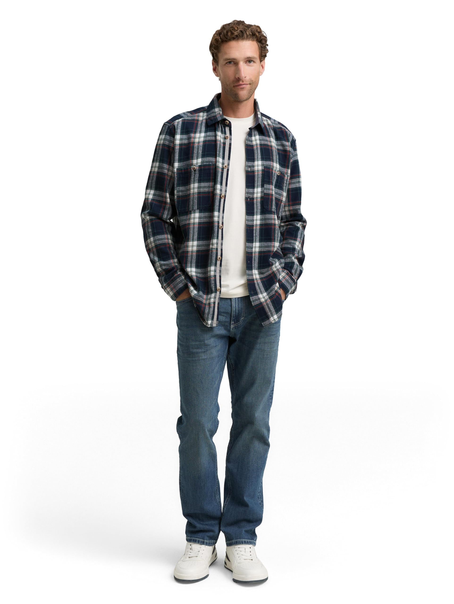 tom-tailor-herren-1047337-comfort-fit-flanell-hemd-mit-karomuster image 3