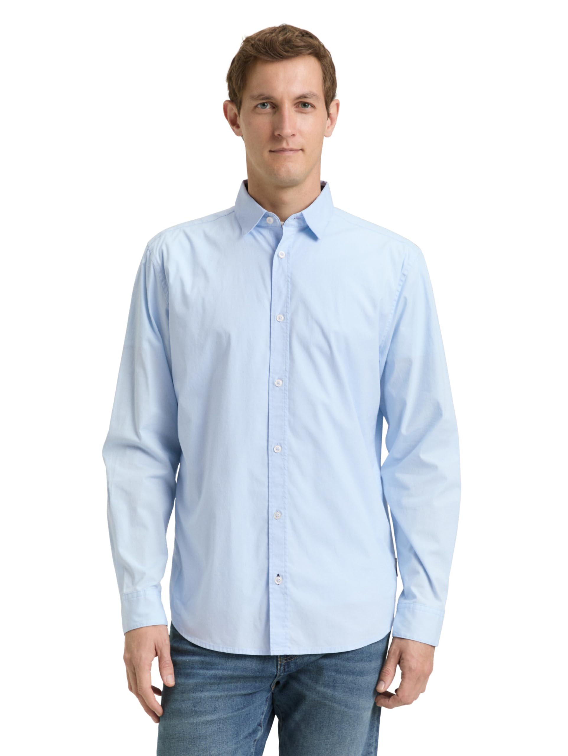 tom-tailor-herren-regular-fit-hemd-mit-stretch image 1