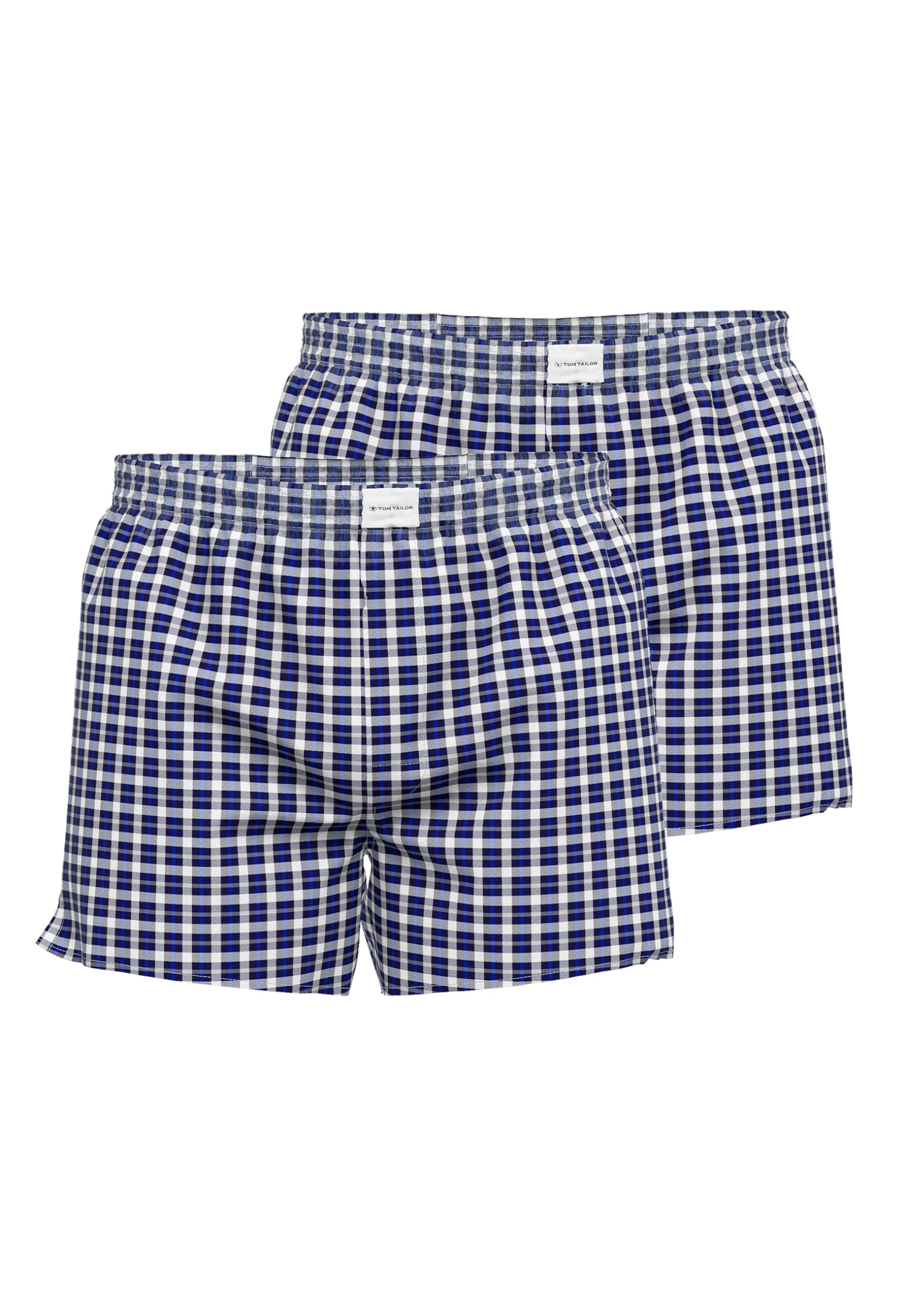 tom-tailor-herren-boxershorts-blau-kariert-2er-pack image 5