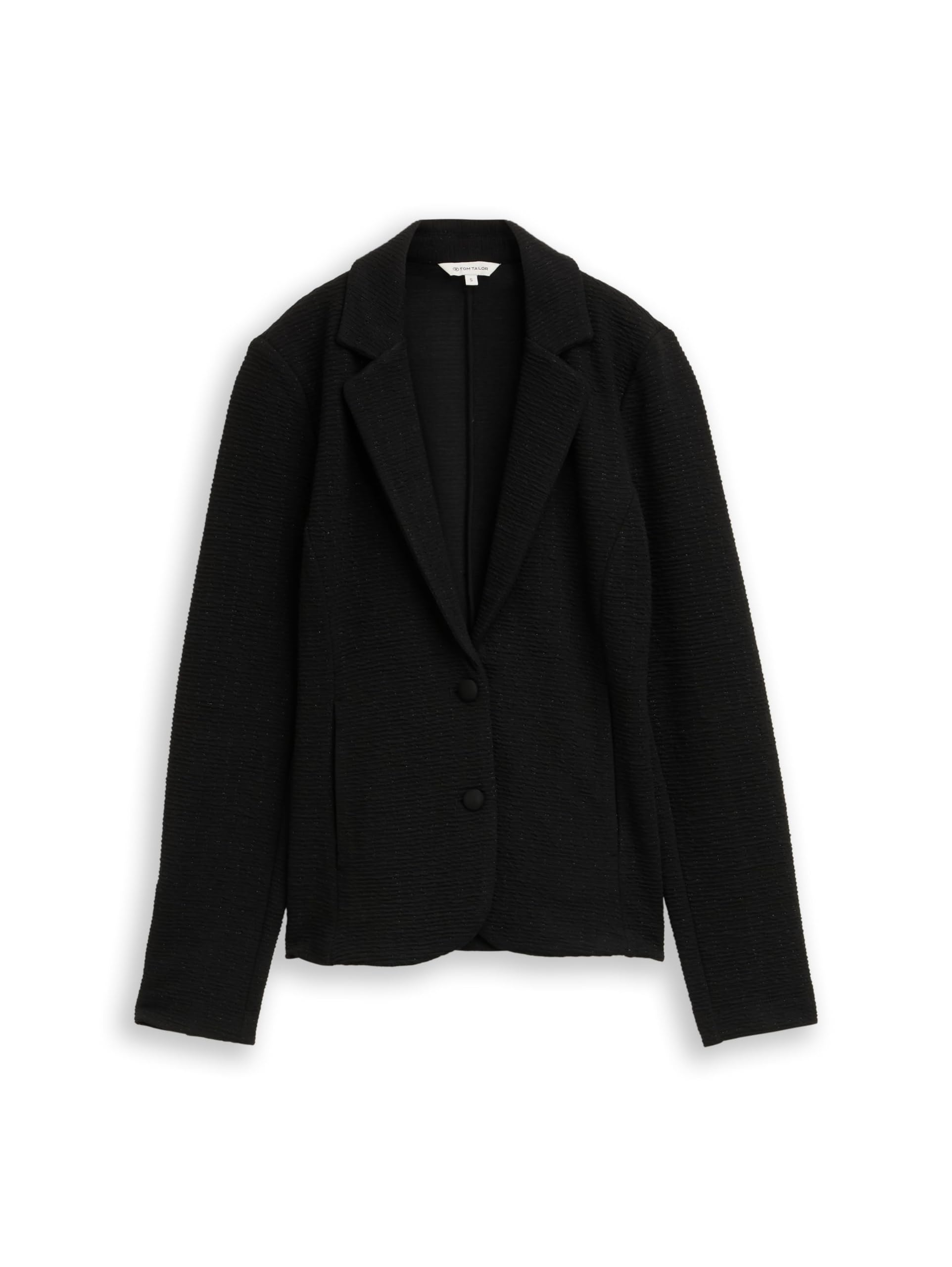tom-tailor-damen-blazer-slim-fit-glitzer-effekt image 4
