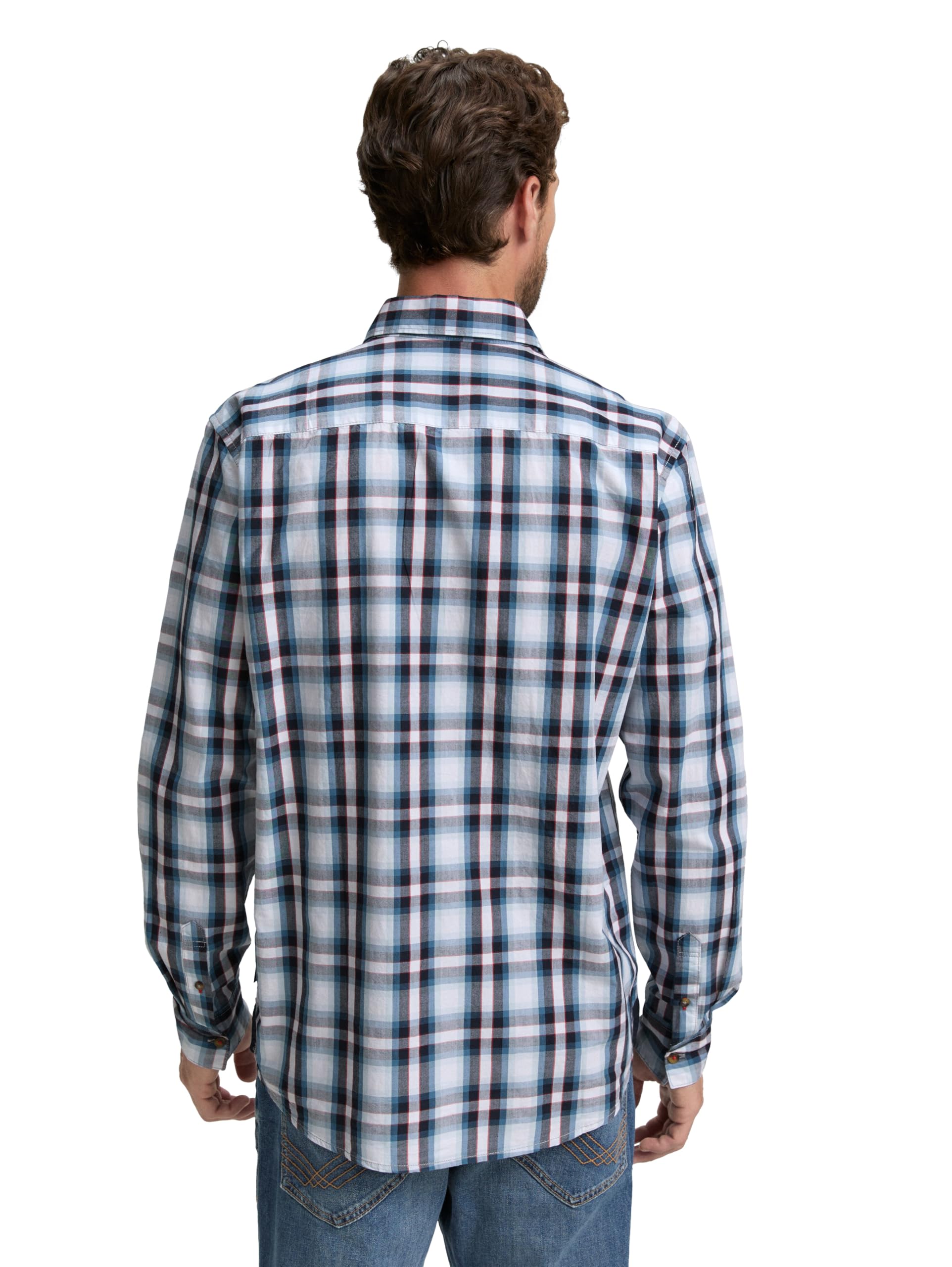 tom-tailor-herren-1047324-regular-fit-hemd-mit-karo-muster image 3