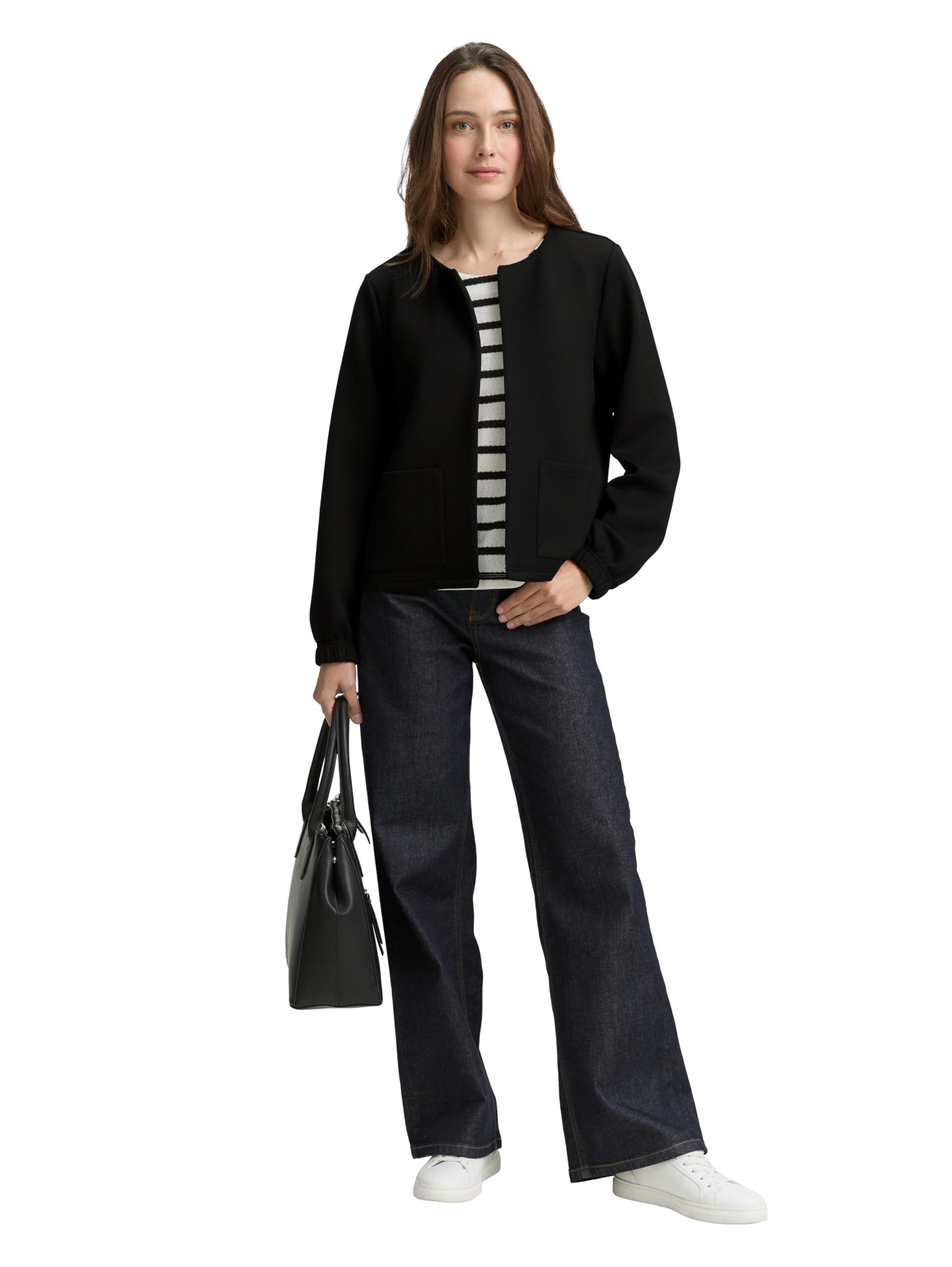 tom-tailor-damen-1047718-sweatjacke-aus-scuba-1er-pack image 2