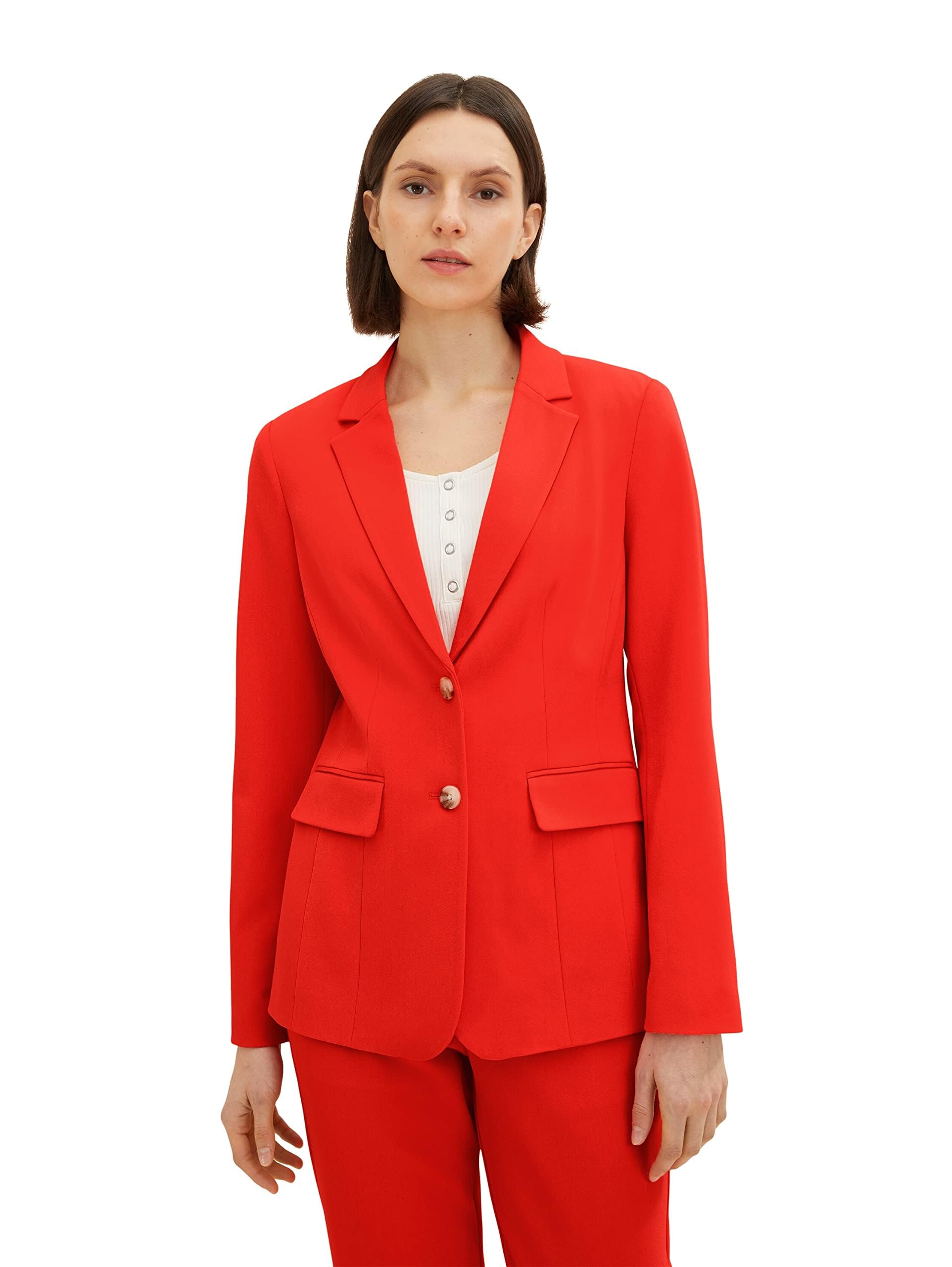 tom-tailor-damen-basic-blazer-einreihig image 1