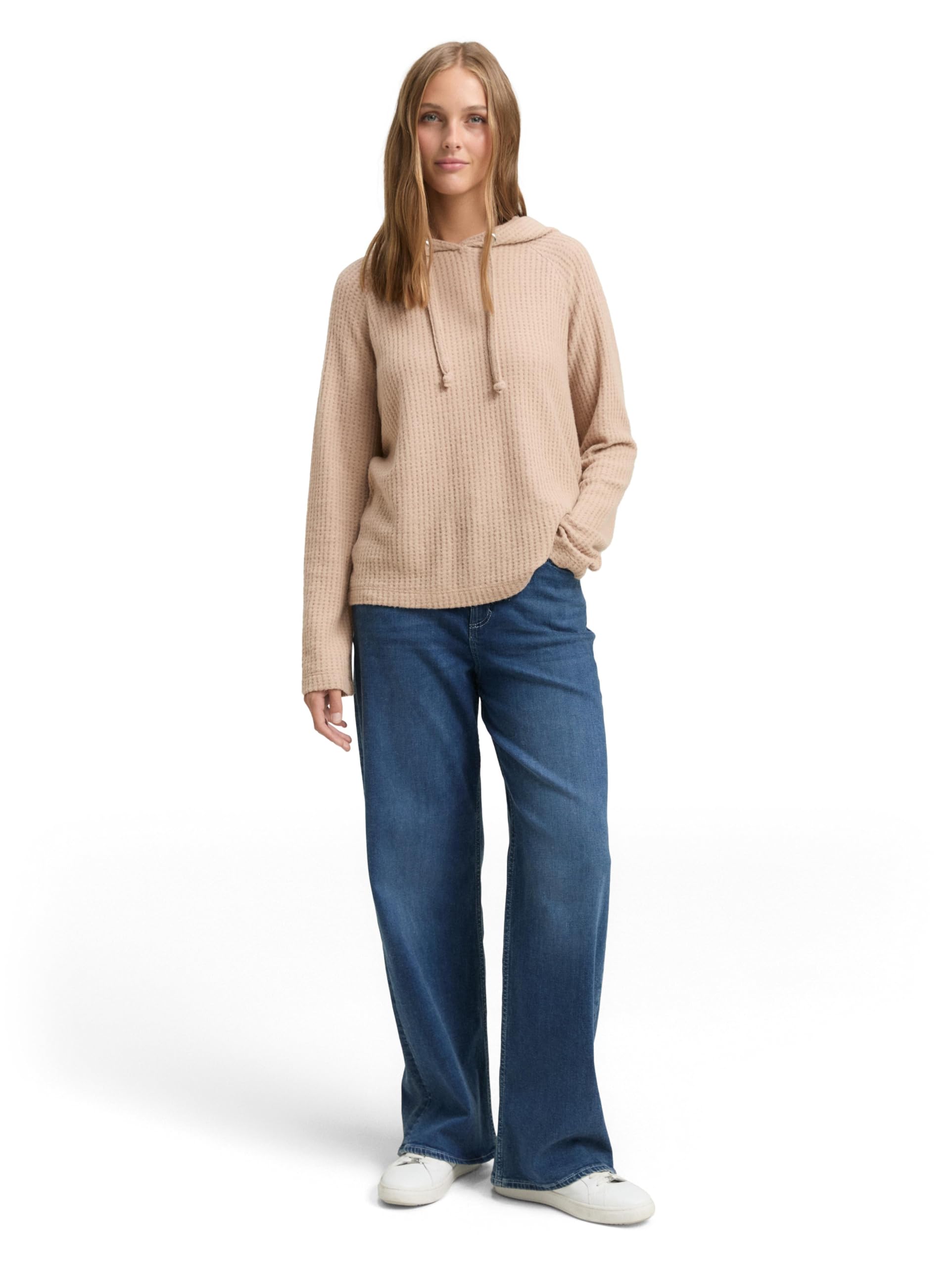 tom-tailor-denim-damen-1044663-basic-hoodie-mit-kapuze image 2
