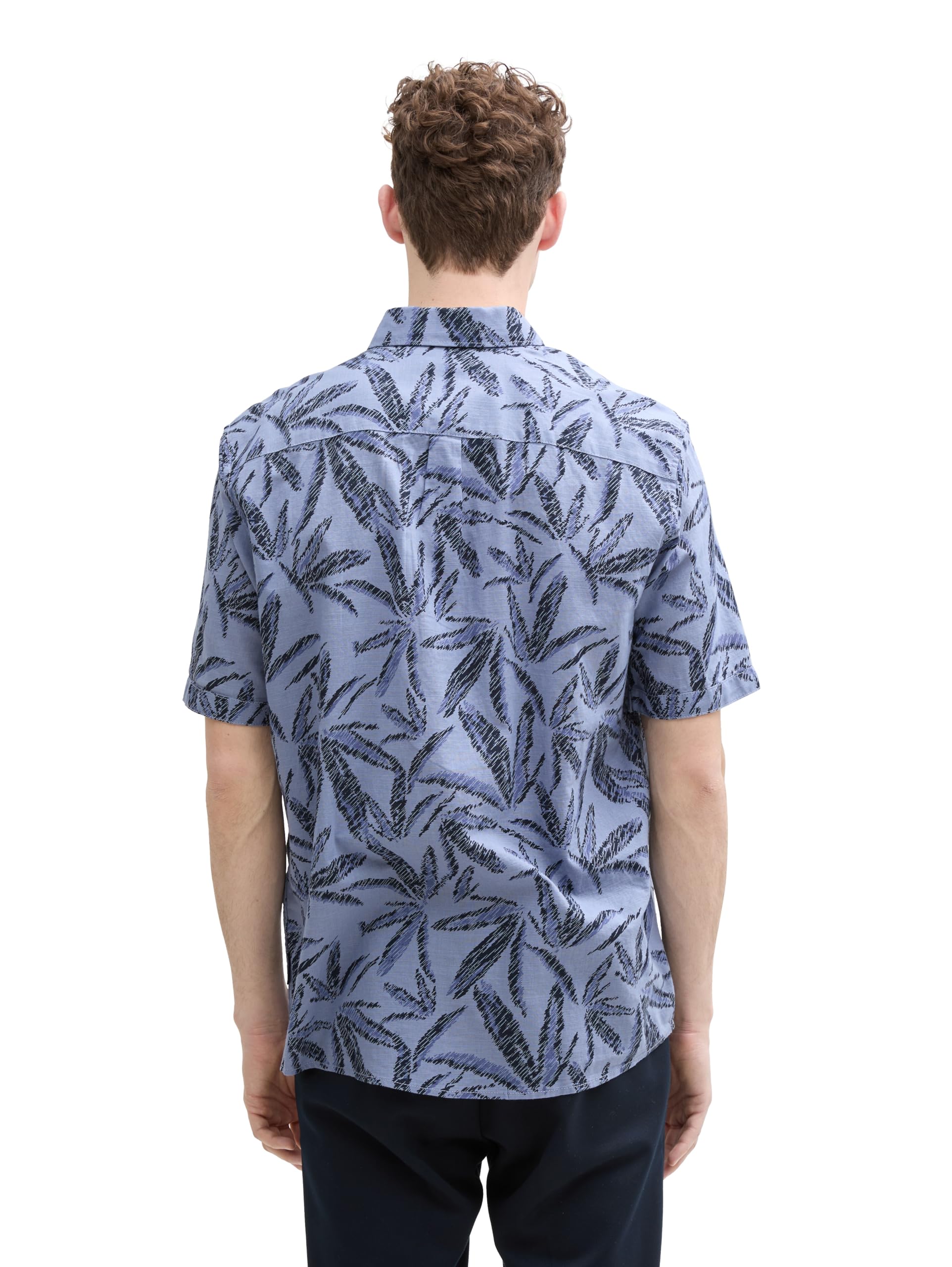 tom-tailor-herren-comfort-fit-hemd-mit-palmen-print image 3