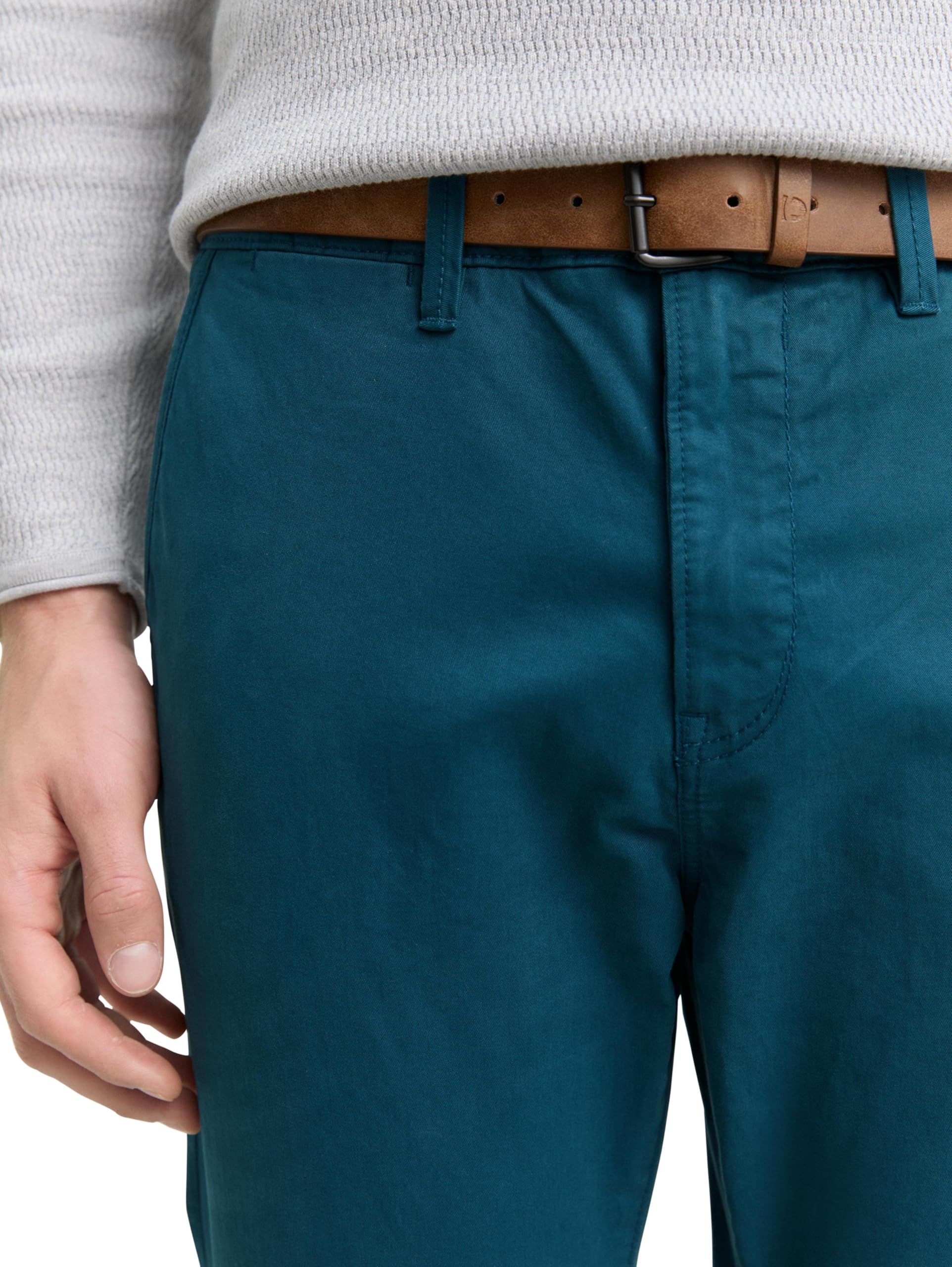 tom-tailor-denim-herren-slim-chino-hose-mit-g-rtel image 5